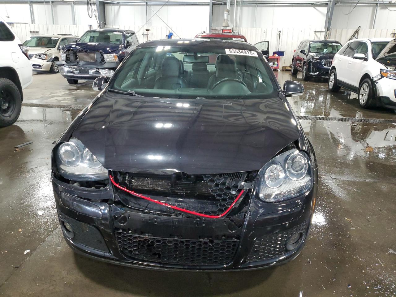 2008 Volkswagen Gli Autobahn Black vin: 3VWFJ71K28M021843