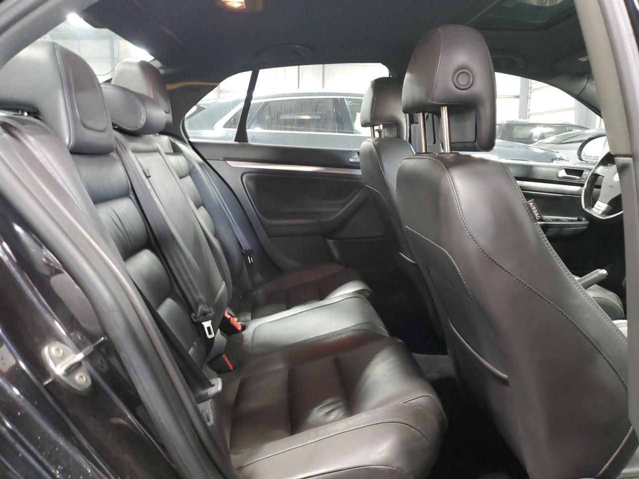2008 Volkswagen Gli Autobahn Black vin: 3VWFJ71K28M021843