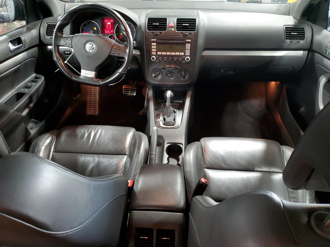 2008 Volkswagen Gli Autobahn Black vin: 3VWFJ71K28M021843