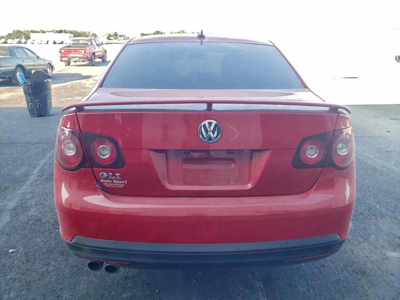 2008 Volkswagen Gli Autobahn Red vin: 3VWFJ71K48M073796