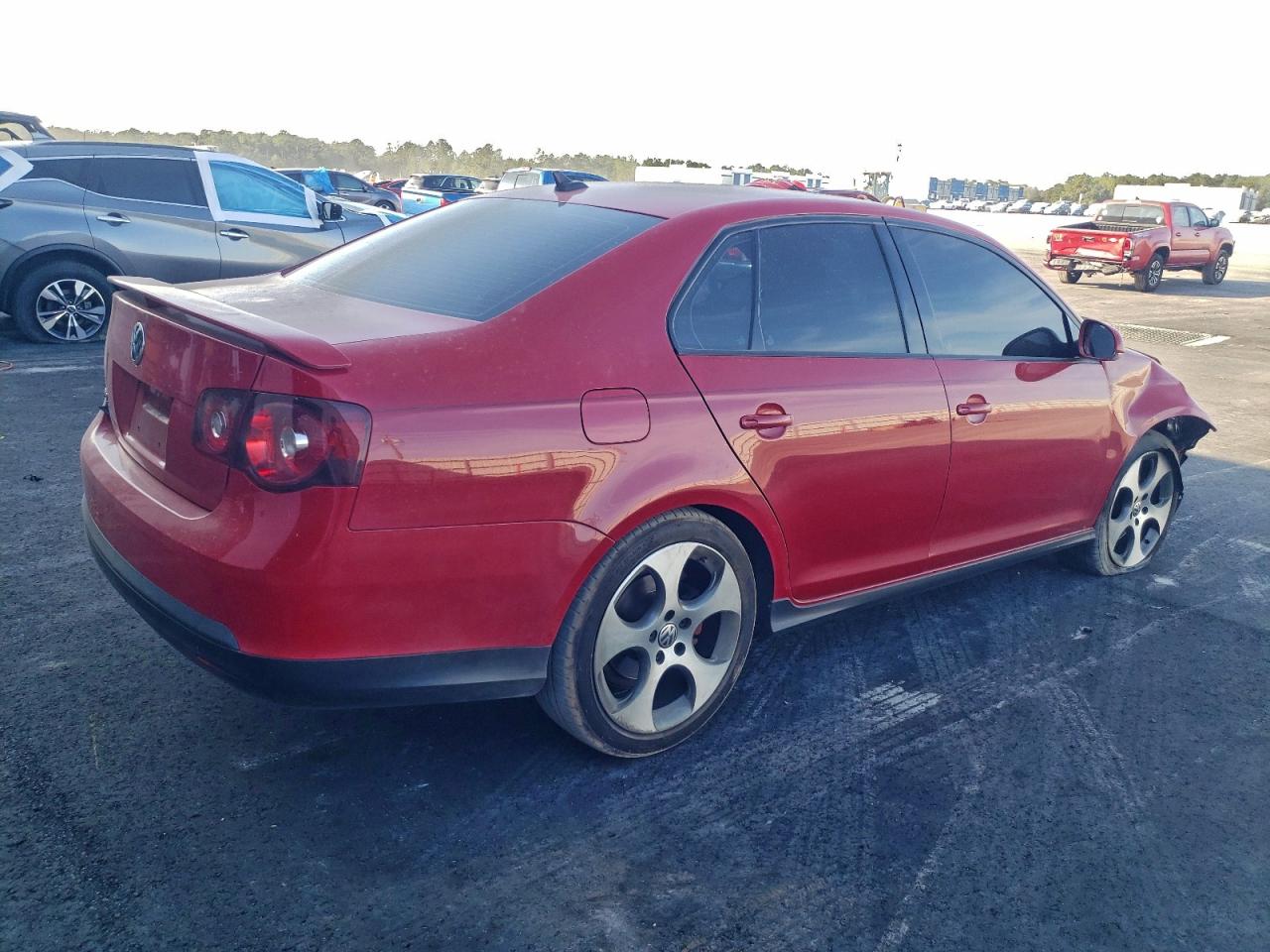 2008 Volkswagen Gli Autobahn Red vin: 3VWFJ71K48M073796