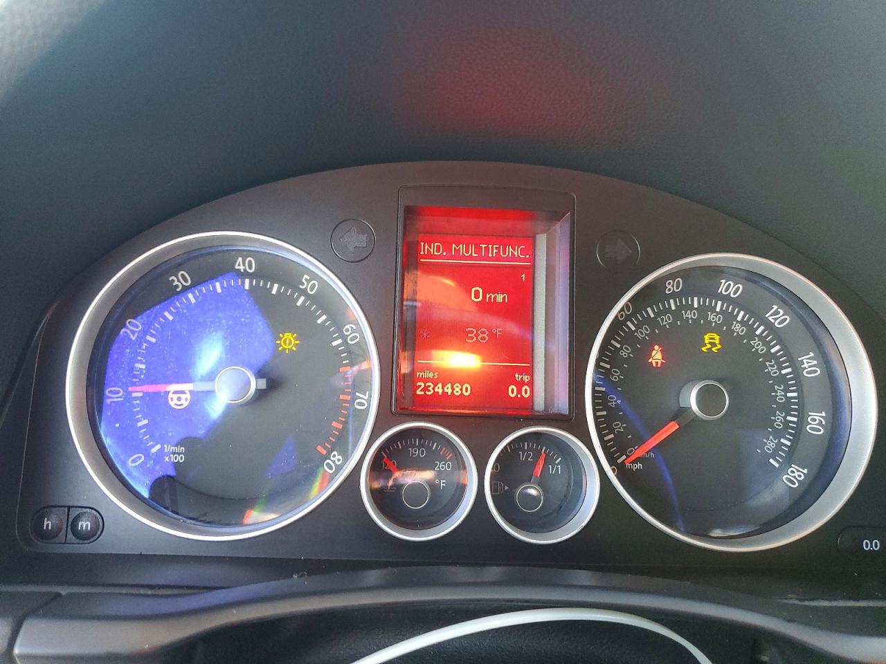 2008 Volkswagen Gli Autobahn Black vin: 3VWFJ71K58M070258