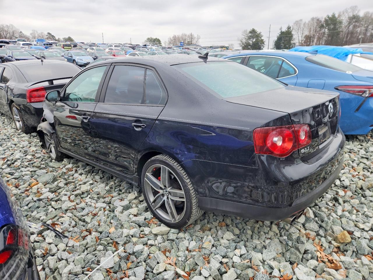 2008 Volkswagen Gli Autobahn Black vin: 3VWFJ71K58M070258