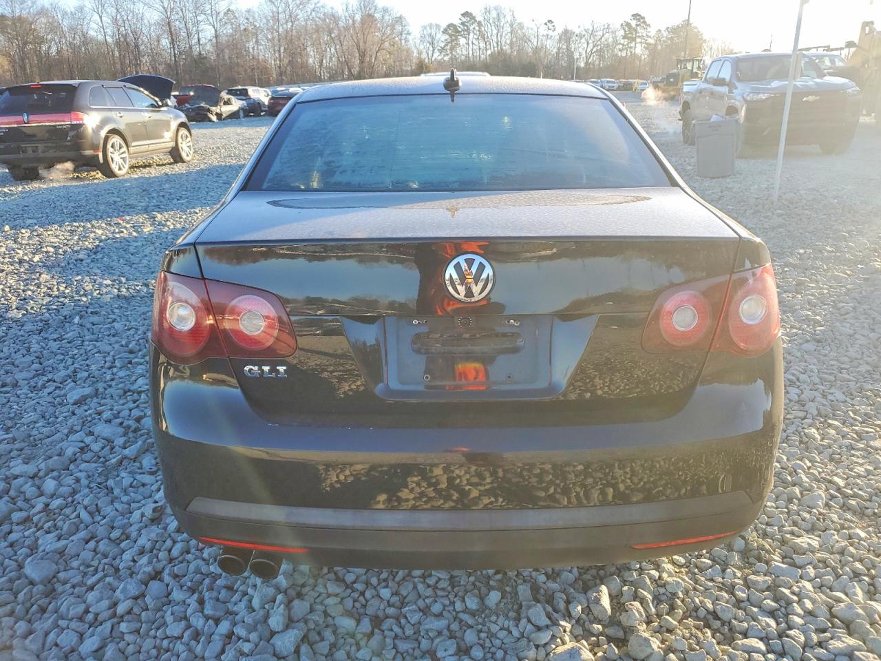 2008 Volkswagen Gli Autobahn Black vin: 3VWFJ71K58M070258