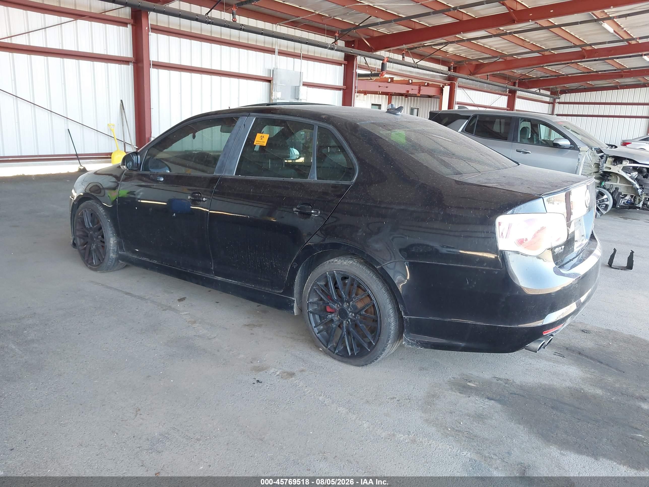 2008 Volkswagen Gli Black vin: 3VWFJ71K58M161790