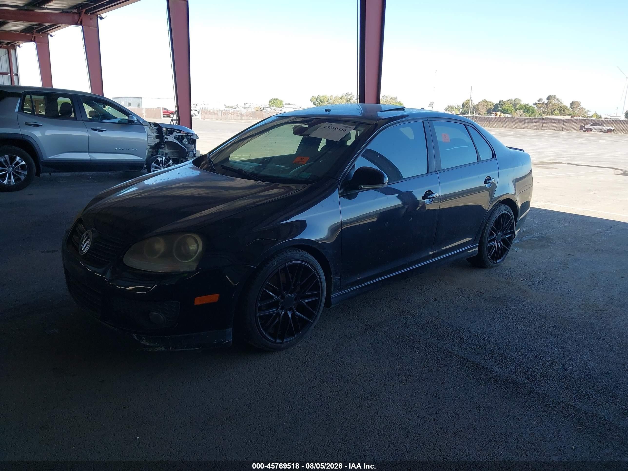 2008 Volkswagen Gli Black vin: 3VWFJ71K58M161790