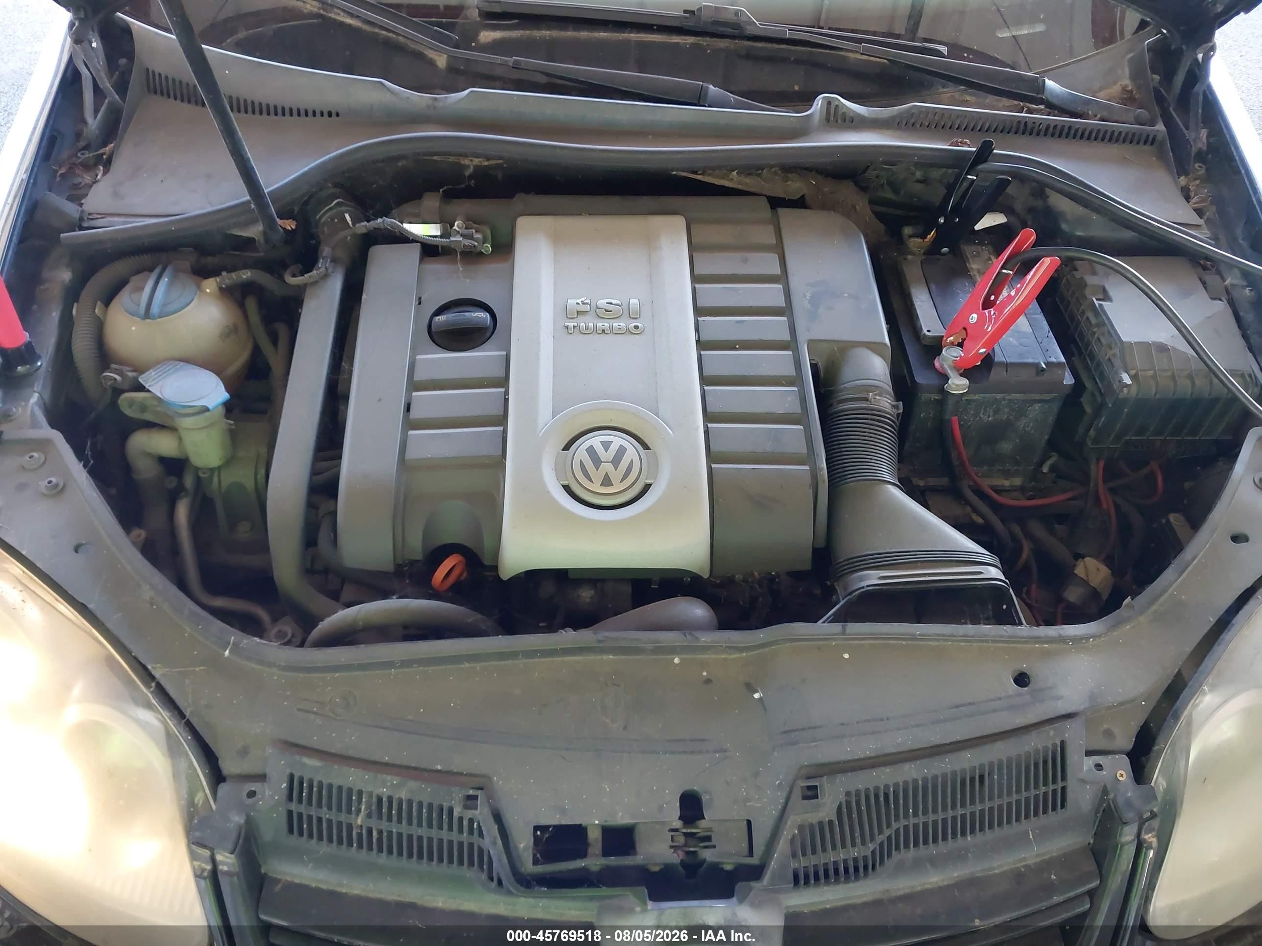2008 Volkswagen Gli Black vin: 3VWFJ71K58M161790