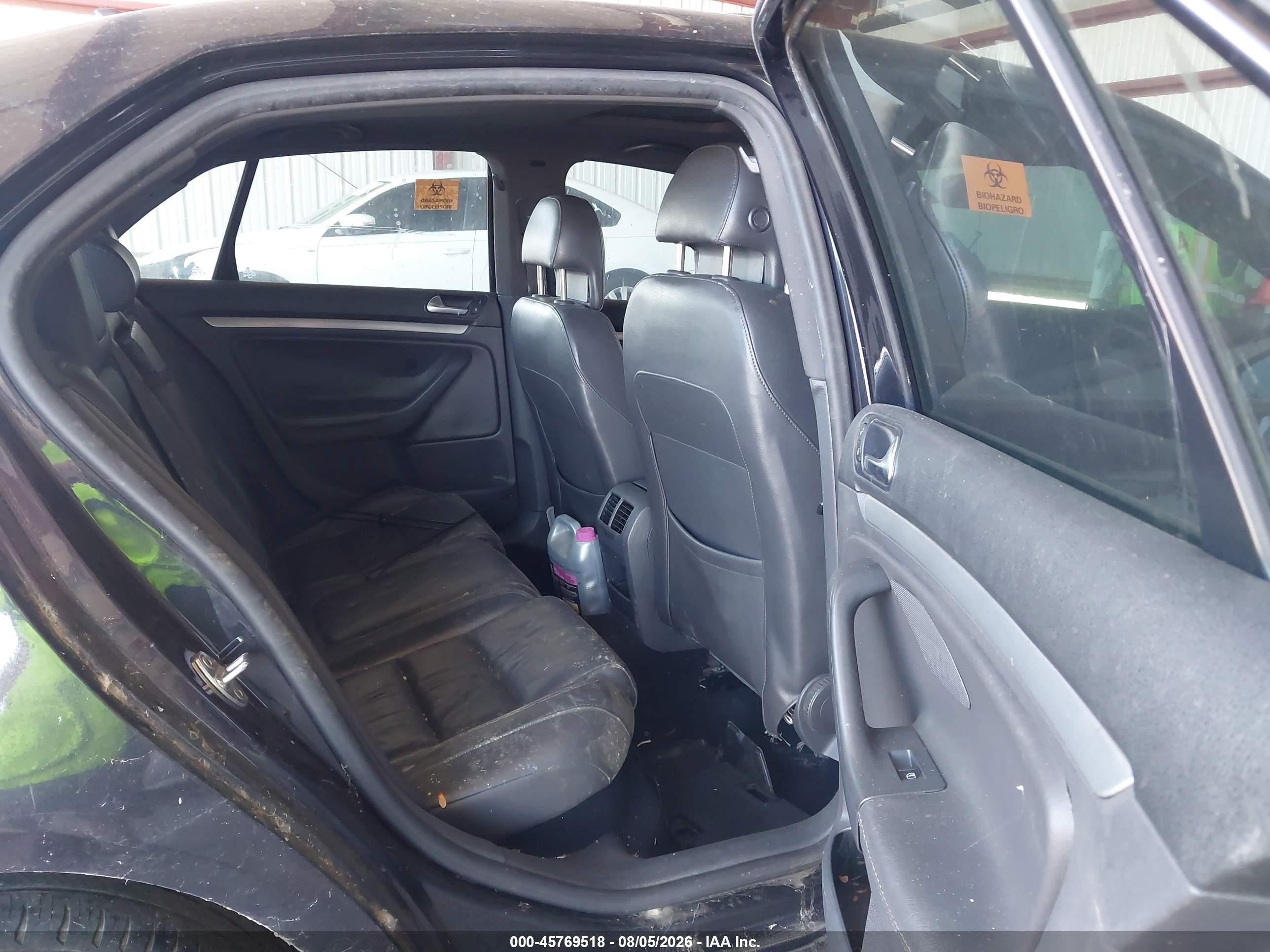 2008 Volkswagen Gli Black vin: 3VWFJ71K58M161790