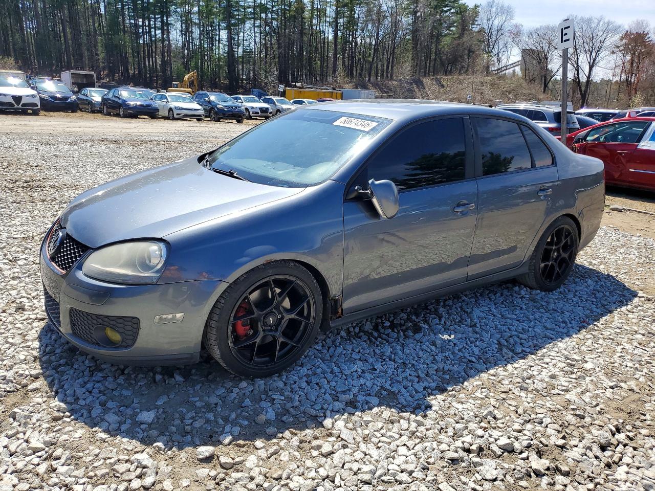 2008 Volkswagen Gli Autobahn Gray vin: 3VWFJ71K98M128369