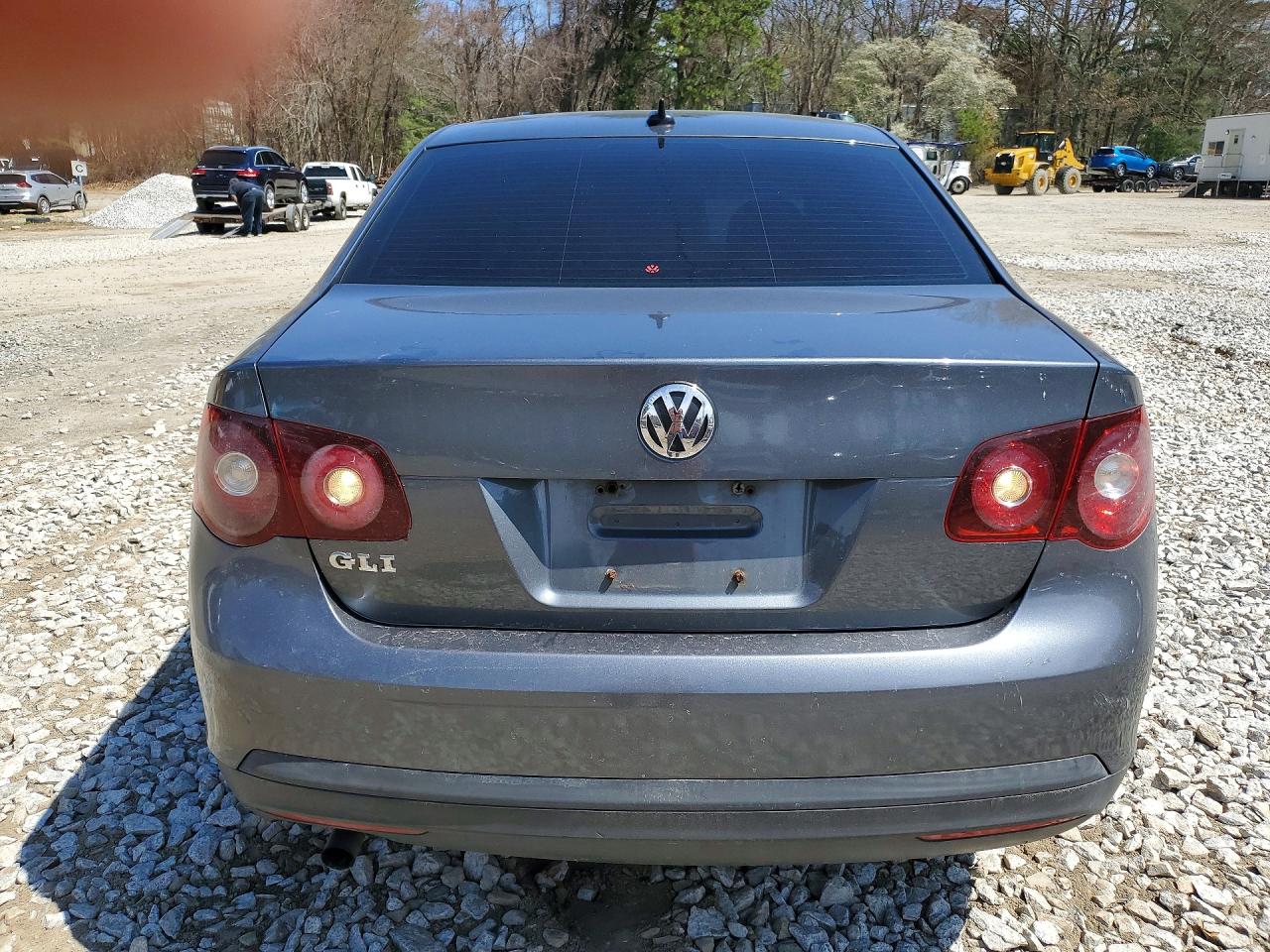 2008 Volkswagen Gli Autobahn Gray vin: 3VWFJ71K98M128369