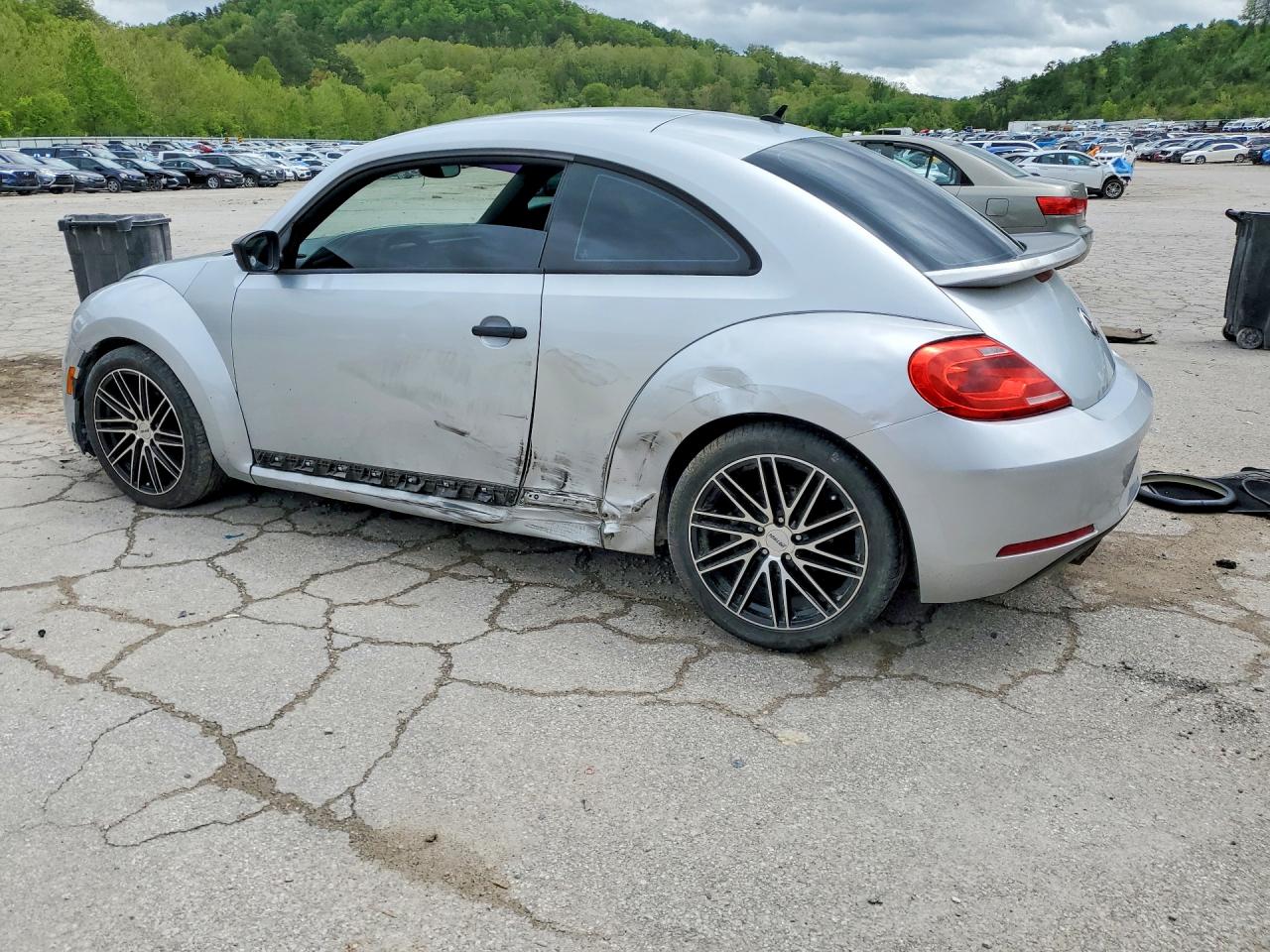 2012 Volkswagen Beetle Silver vin: 3VWFP7AT0CM654082