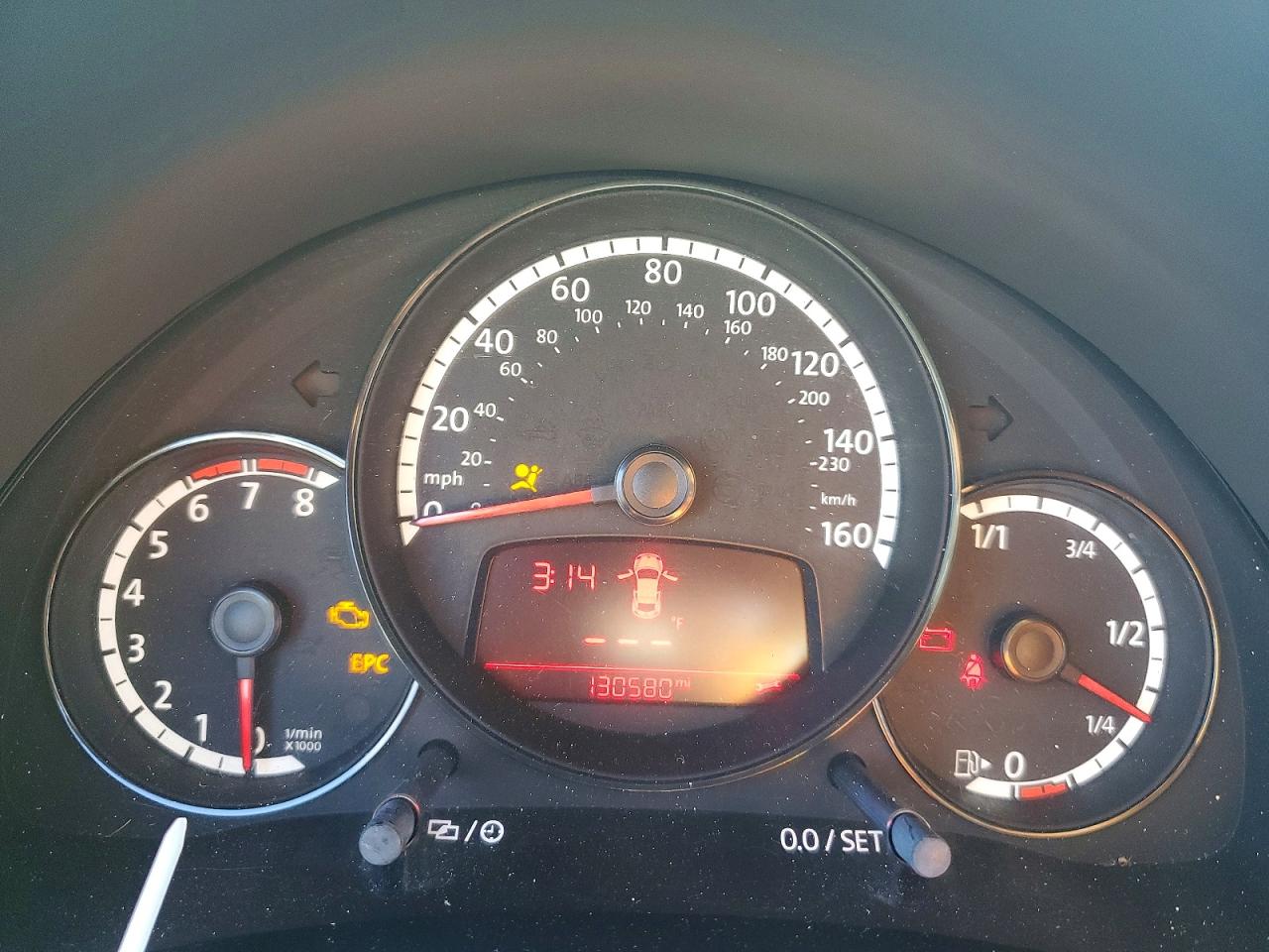 2014 Volkswagen Beetle Черный vin: 3VWFP7AT0EM627841