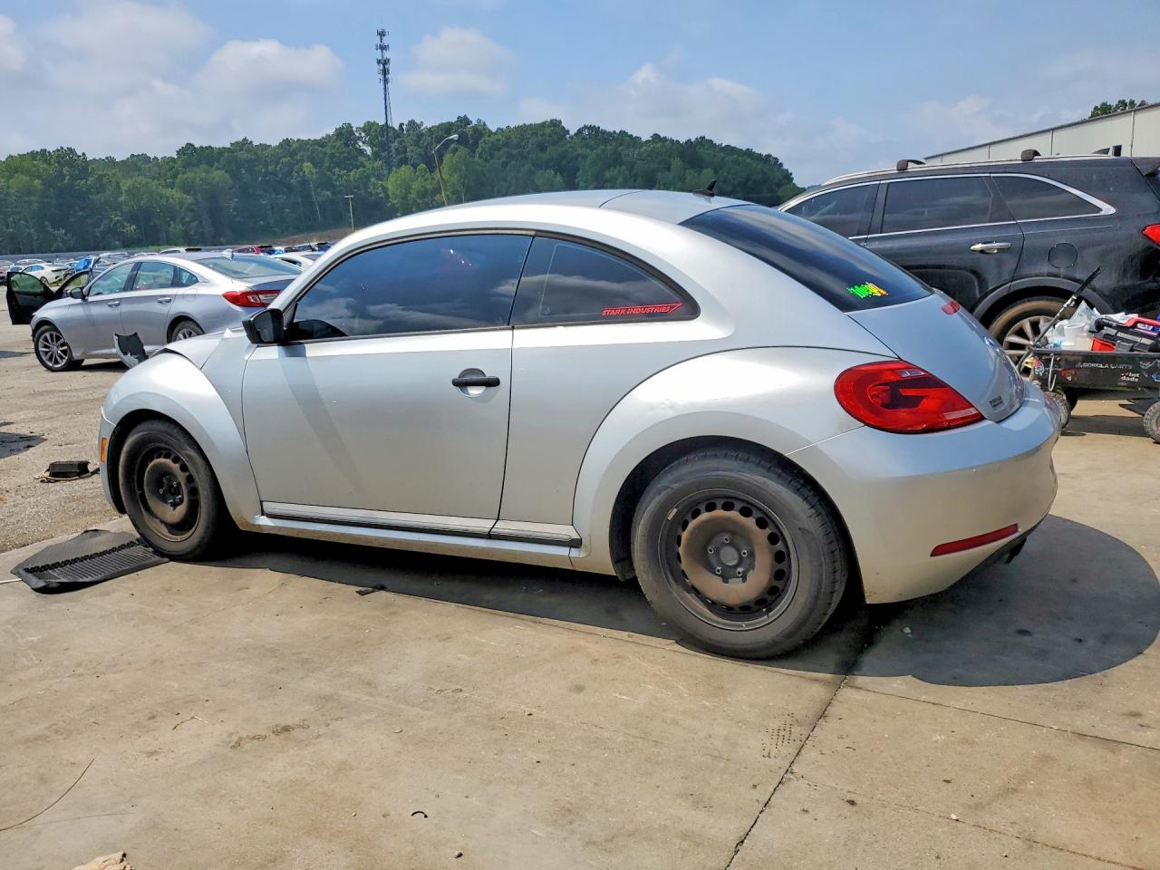 2012 Volkswagen Beetle Silver vin: 3VWFP7AT1CM644693
