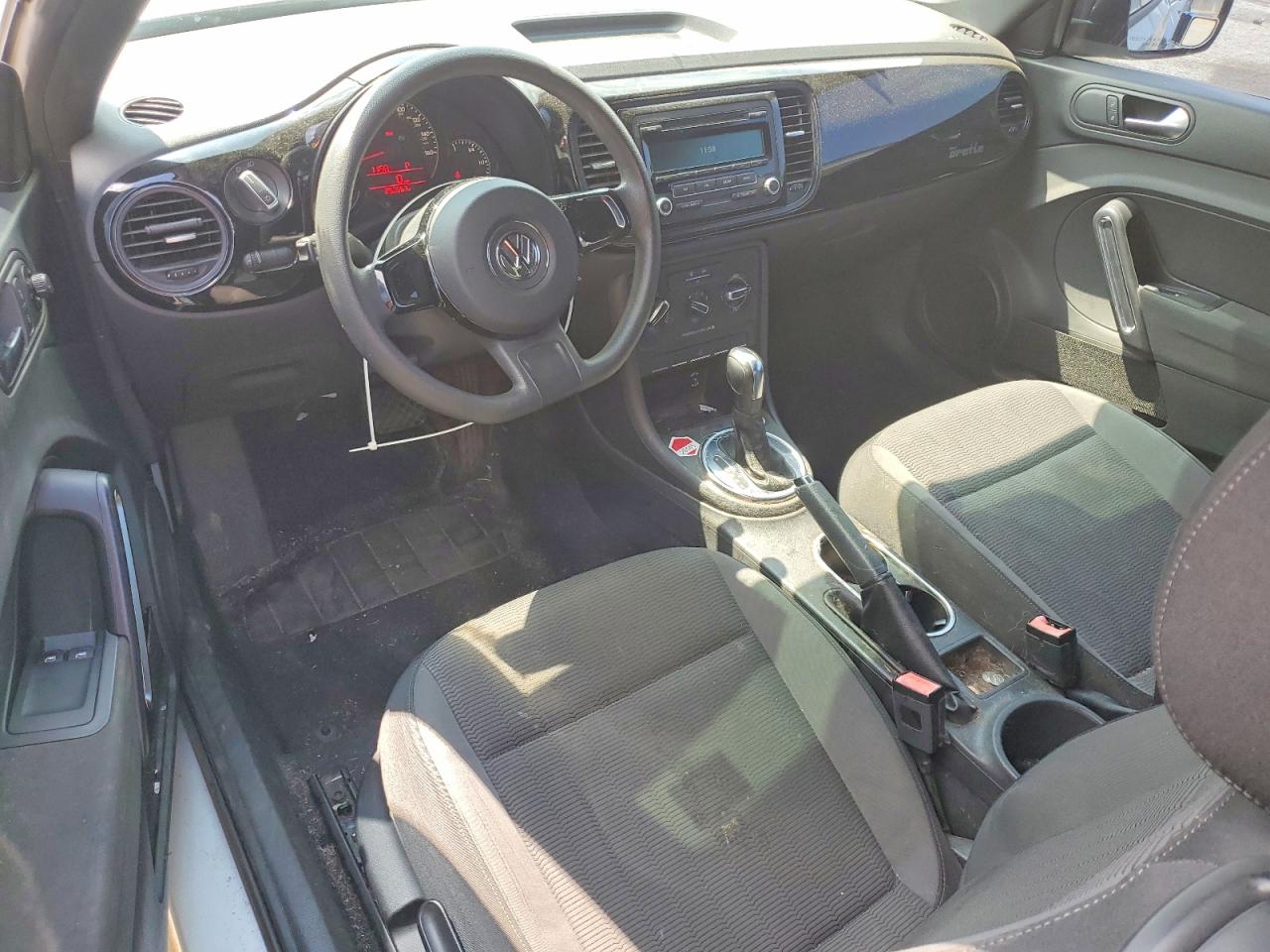 2012 Volkswagen Beetle Silver vin: 3VWFP7AT1CM644693