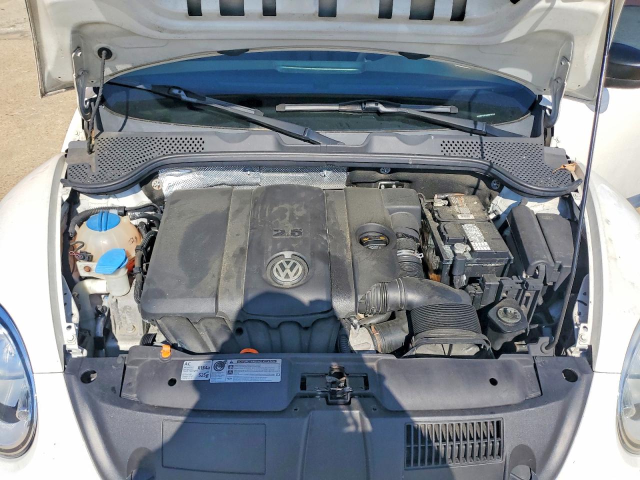 2012 Volkswagen Beetle Белый vin: 3VWFP7AT4CM615754