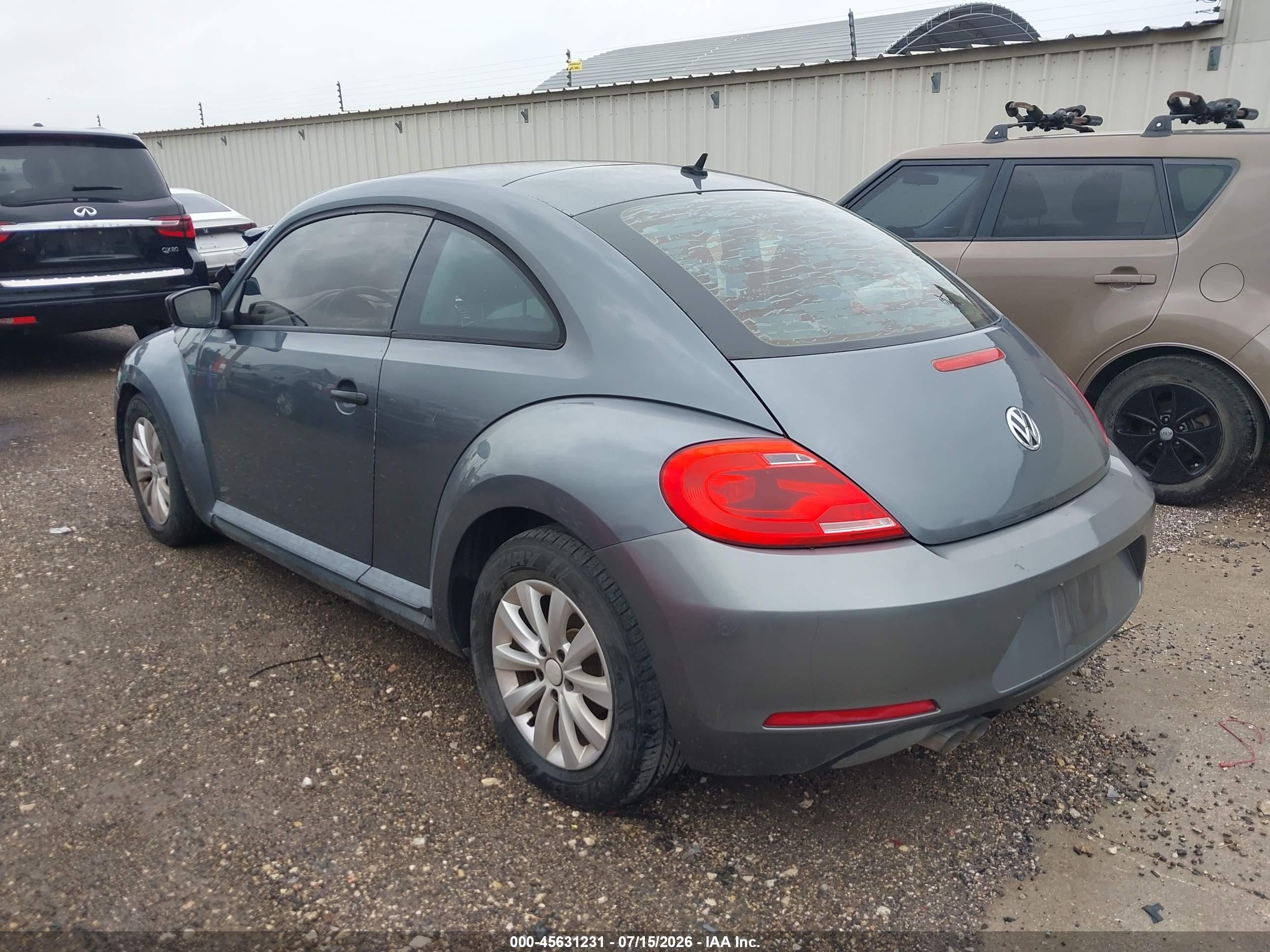 2013 Volkswagen Beetle 2.5l/2.5l Fender Edition Gray vin: 3VWFP7AT4DM669721