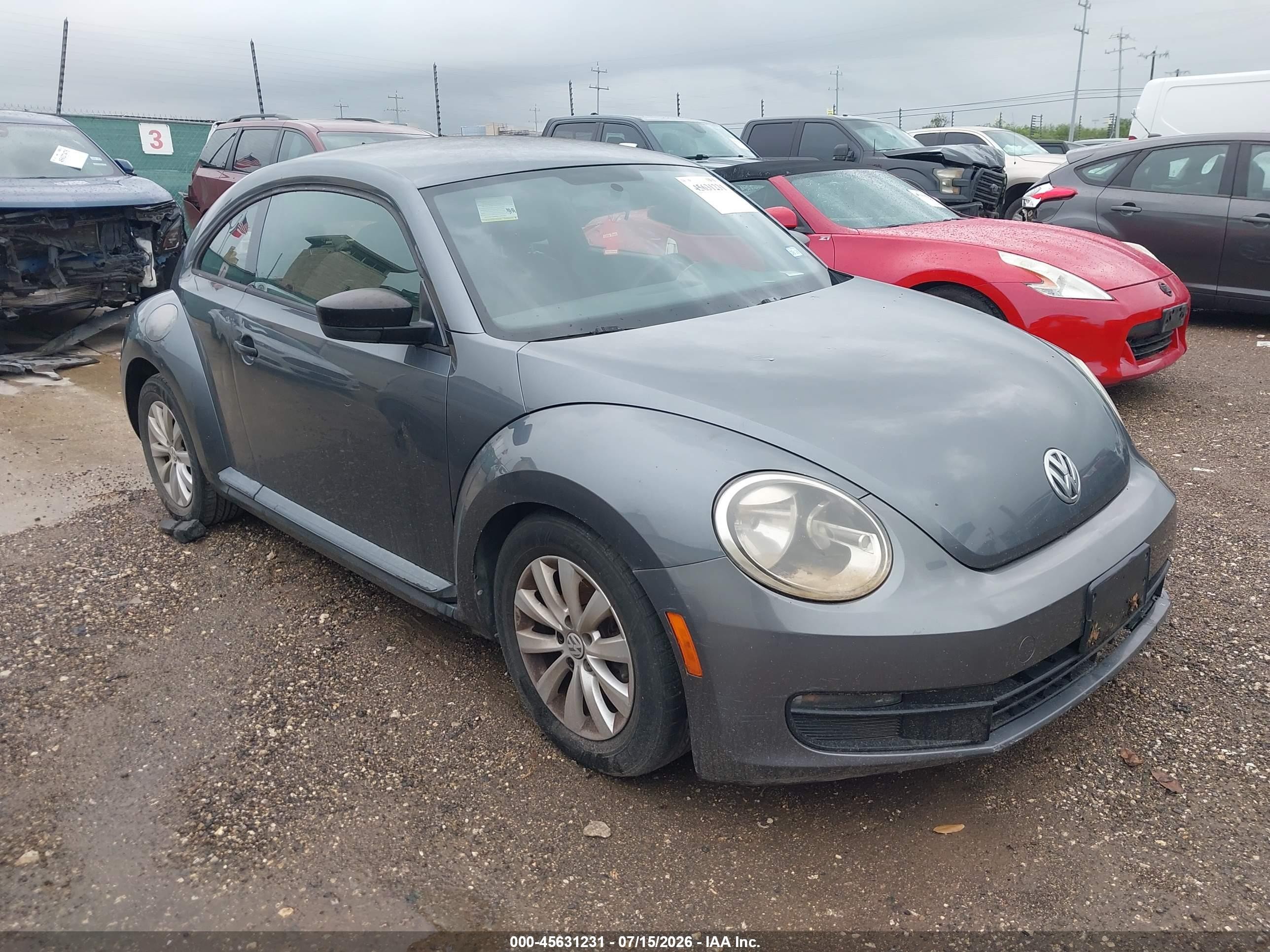 2013 Volkswagen Beetle 2.5l/2.5l Fender Edition Gray vin: 3VWFP7AT4DM669721