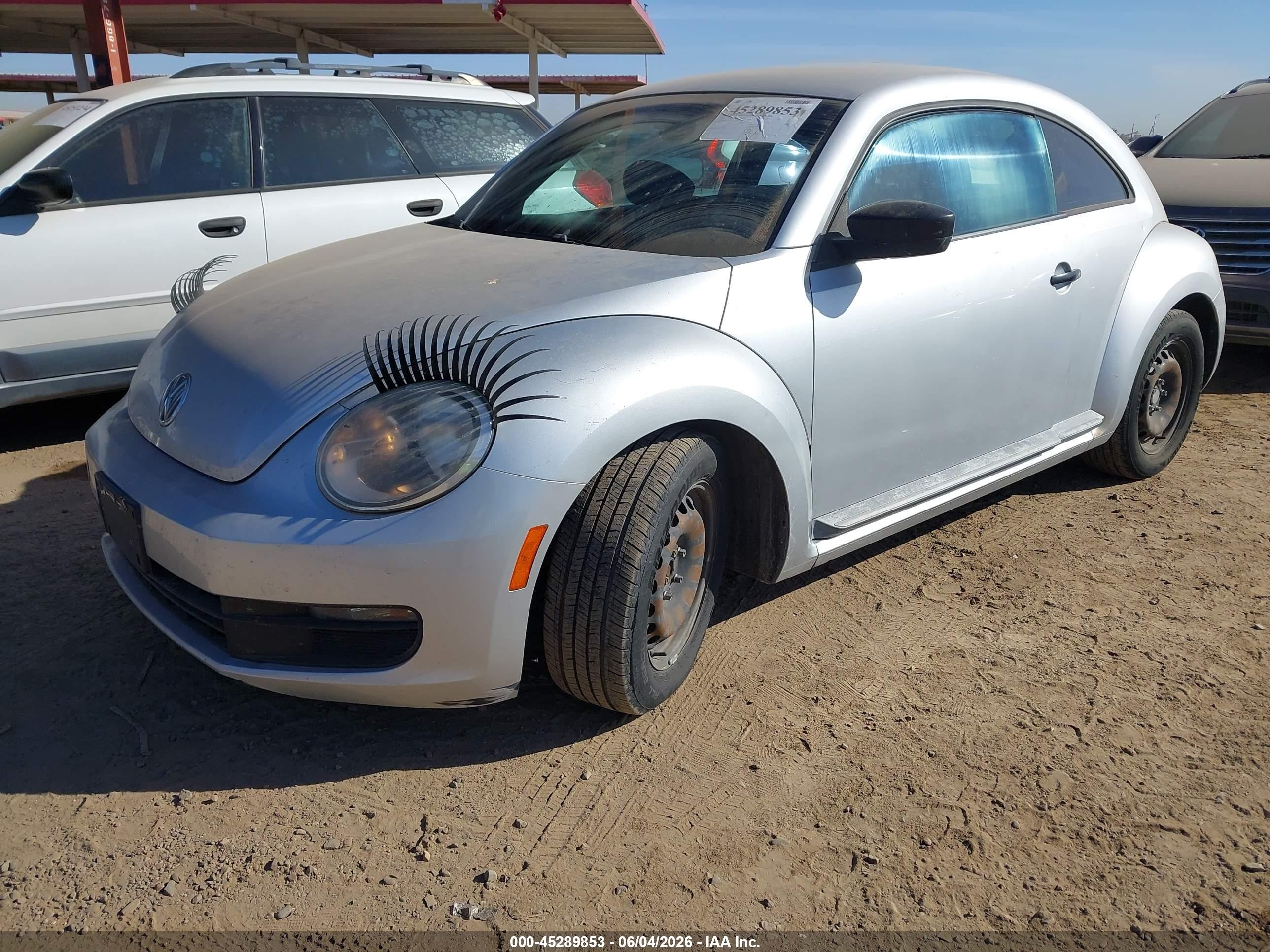 2012 Volkswagen Beetle   Silver vin: 3VWFP7AT5CM616993