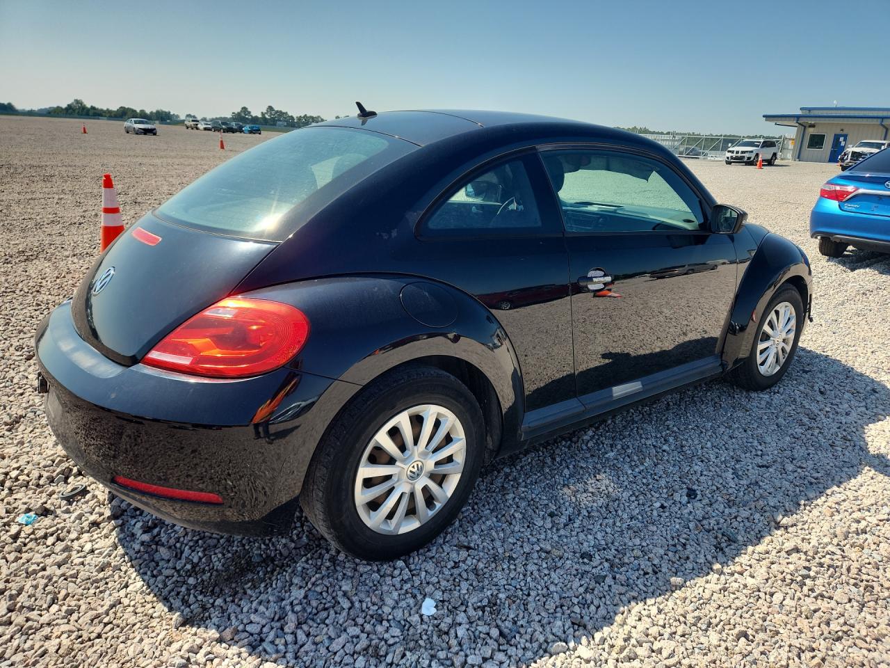 2012 Volkswagen Beetle Black vin: 3VWFP7AT6CM646231