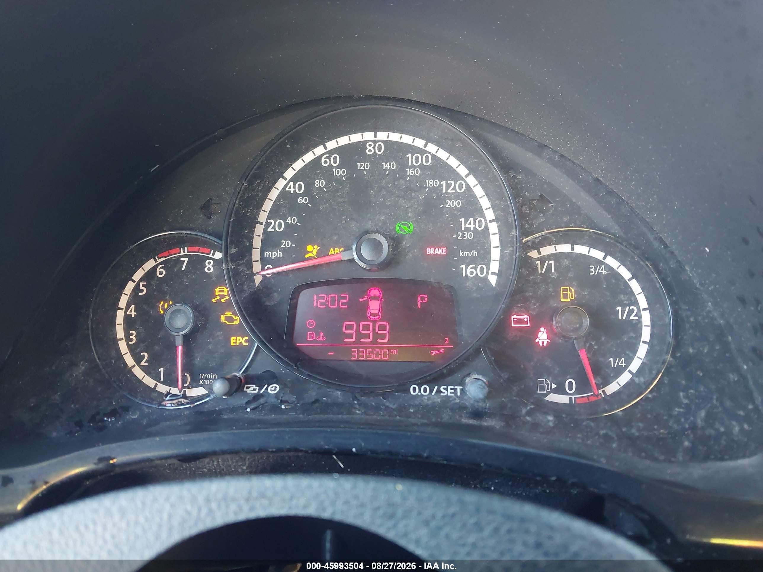2014 Volkswagen Beetle 2.5l Entry Silver vin: 3VWFP7AT6EM623664