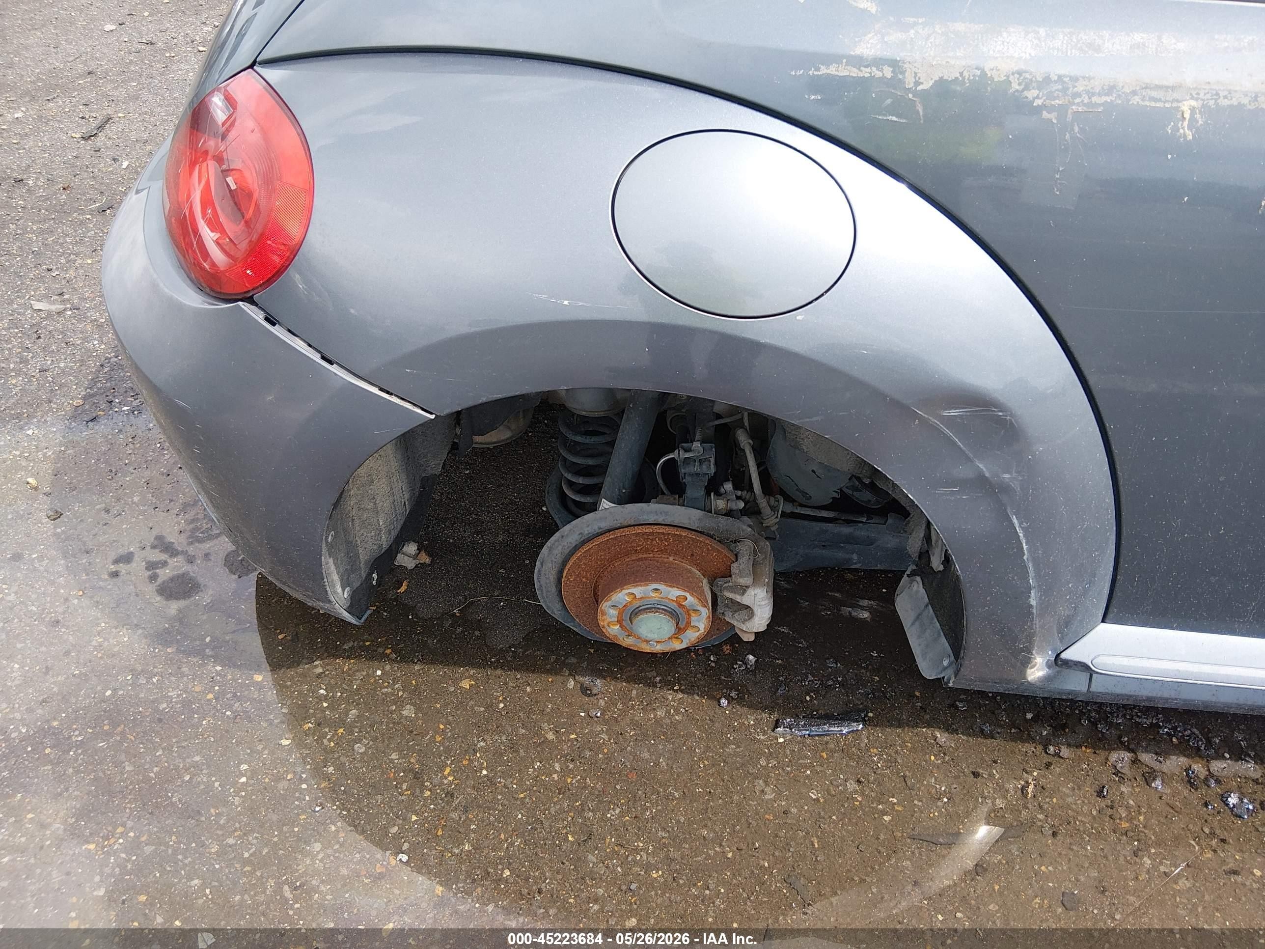 2014 Volkswagen Beetle 2.5l Entry Серый vin: 3VWFP7AT8EM625206
