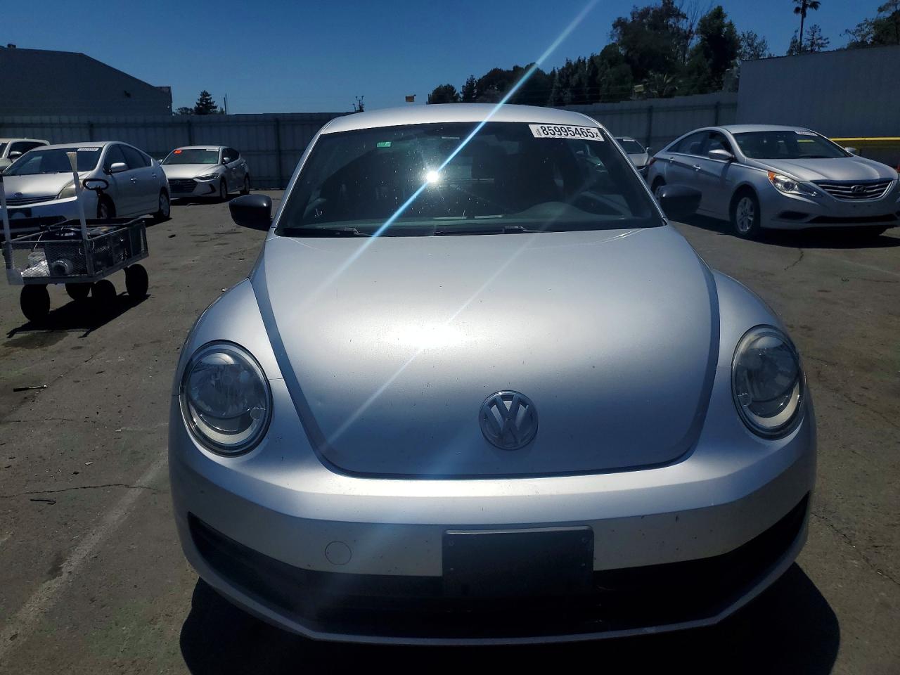 2013 Volkswagen Beetle Серебряный vin: 3VWFP7ATXDM646878