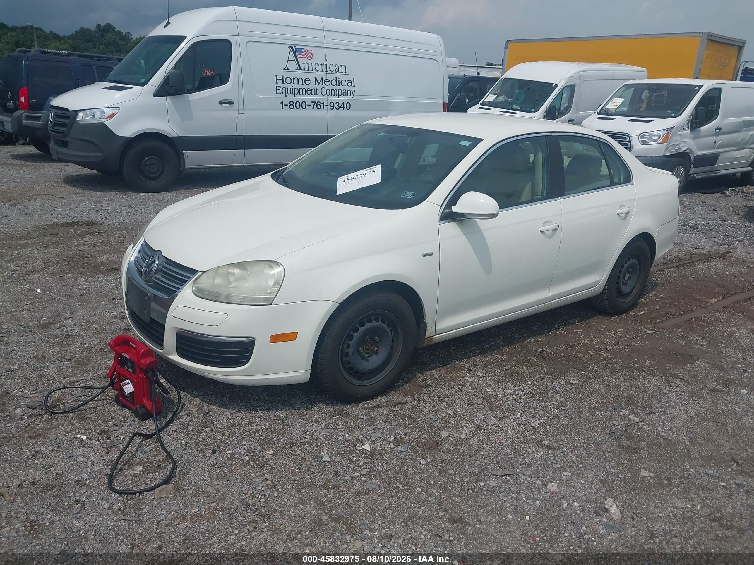 2006 Volkswagen Jetta Diesel Белый vin: 3VWFT71K86M056815
