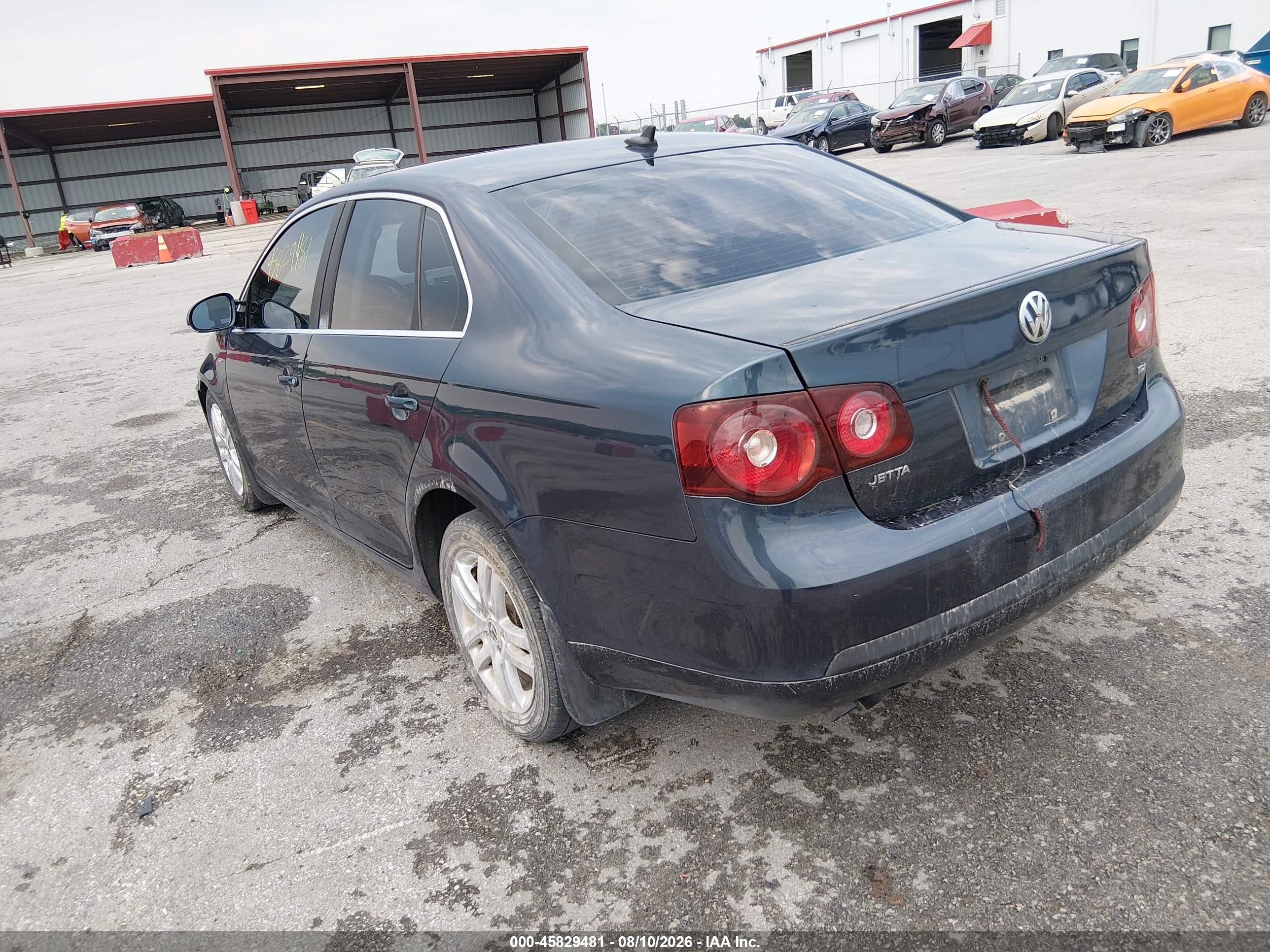 2006 Volkswagen Jetta Diesel Синий vin: 3VWFT71K96M849475