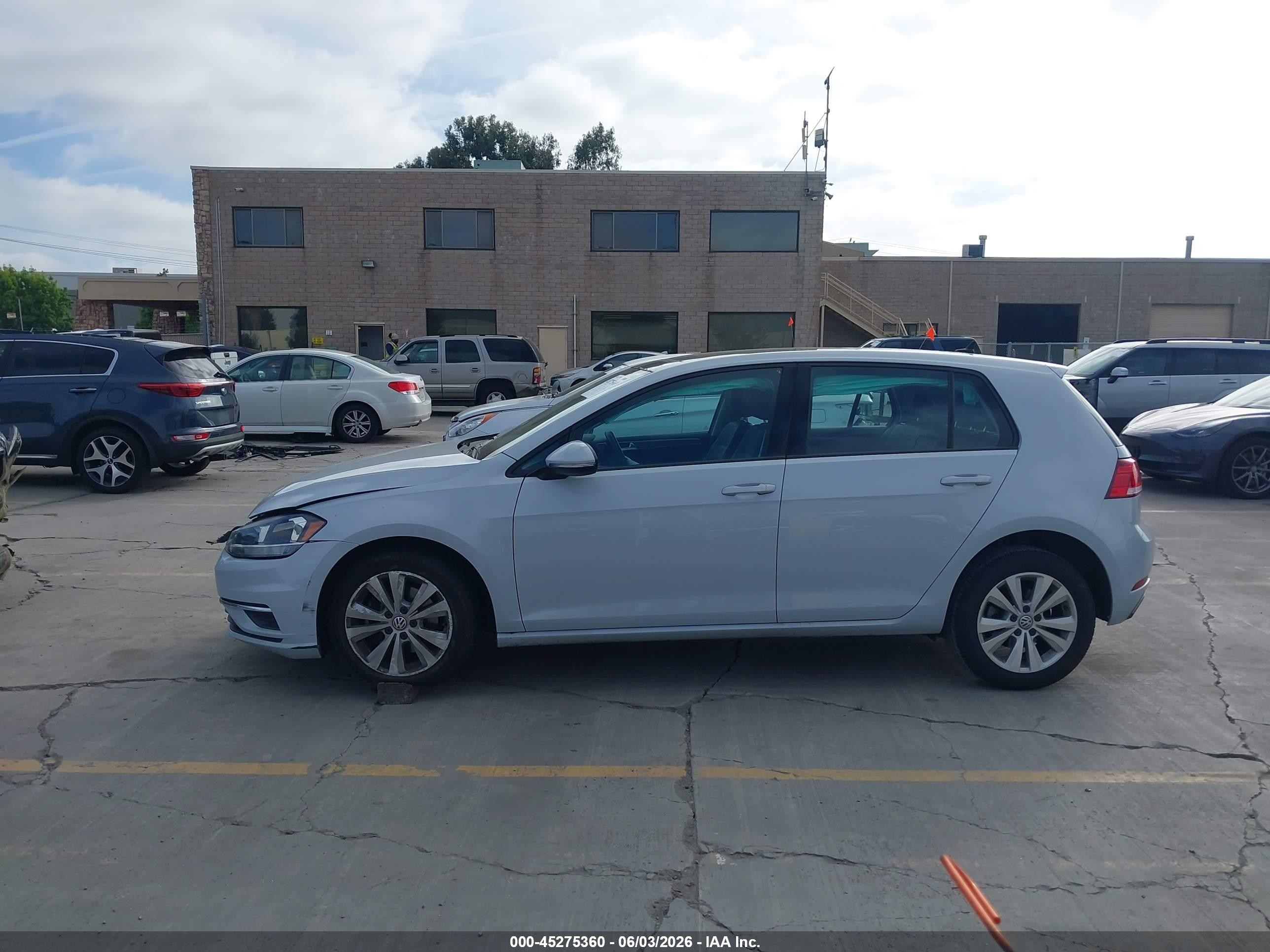 2020 Volkswagen Golf 1.4t Tsi White vin: 3VWG57AU2LM013969