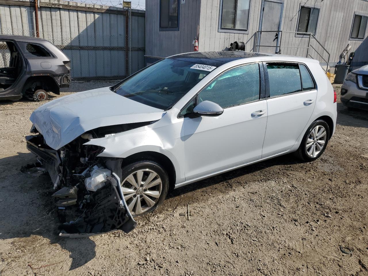 2020 Volkswagen Golf Синий vin: 3VWG57AU8LM014124