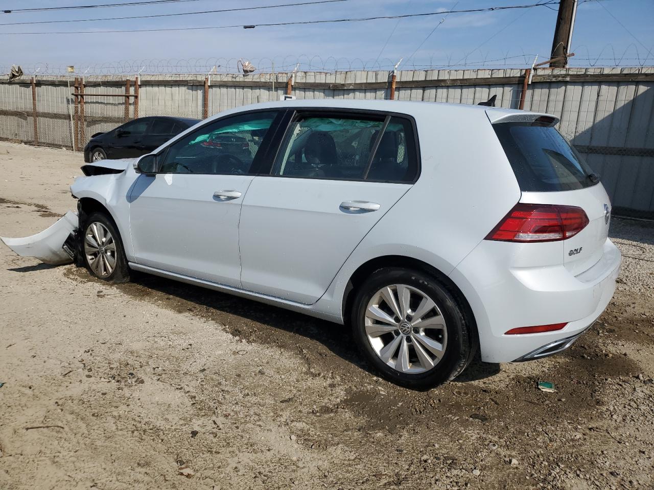 2020 Volkswagen Golf Синий vin: 3VWG57AU8LM014124