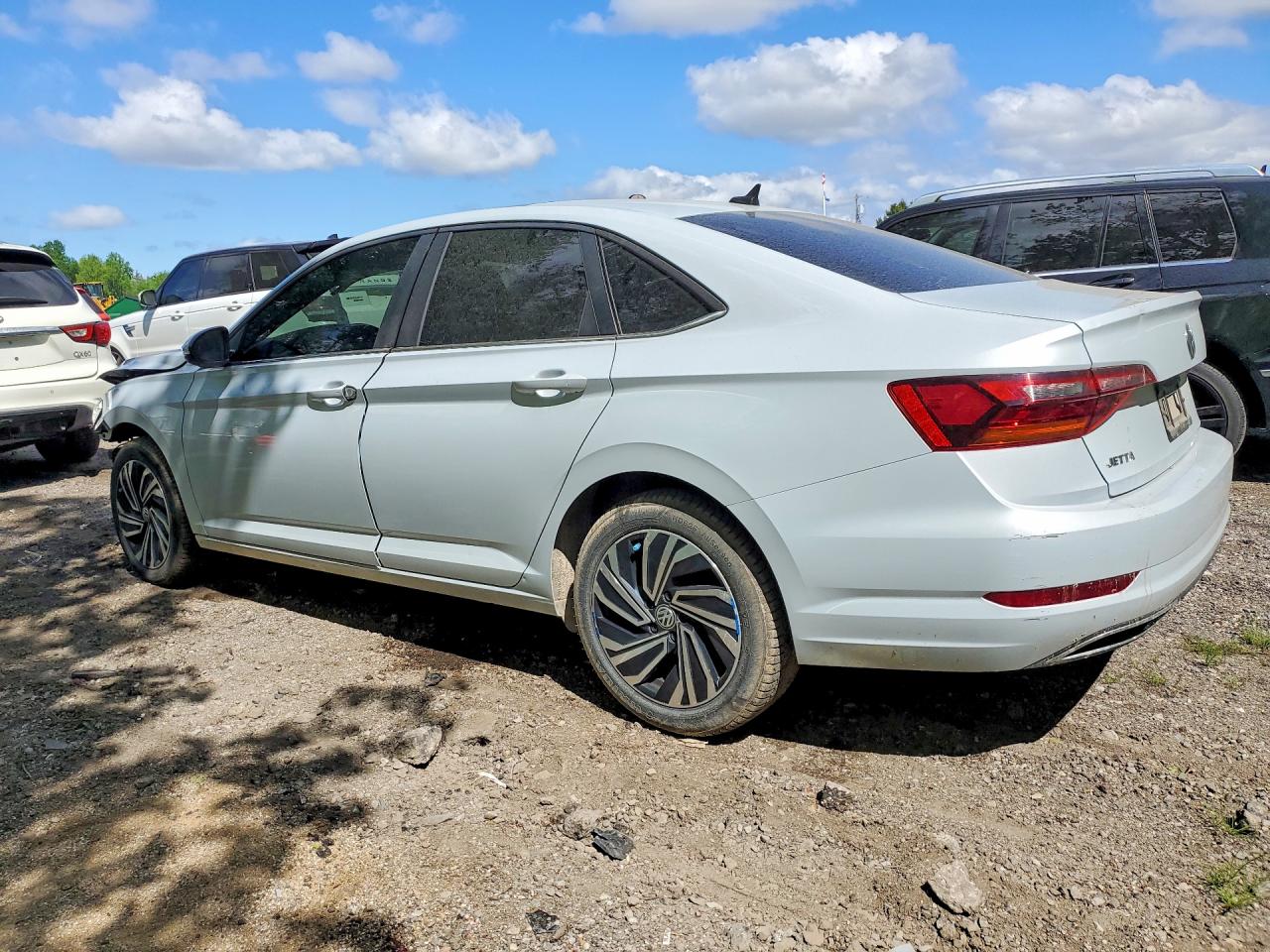 2019 Volkswagen Jetta Sel Premium Серебряный vin: 3VWG57BU1KM015922