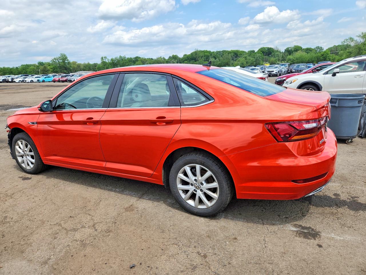 2019 Volkswagen Jetta Sel Premium Оранжевый vin: 3VWG57BU7KM076529