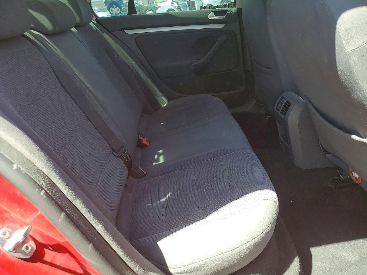 2007 Volkswagen Jetta Red vin: 3VWGF71K67M187660