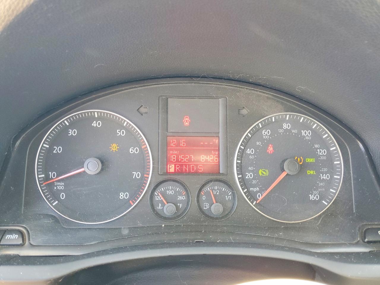 2007 Volkswagen Jetta Red vin: 3VWGG71K77M196235