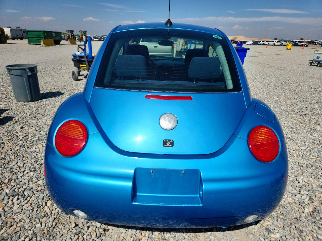 2004 Volkswagen New Beetle Satellite Blue Gls Blue vin: 3VWGK31C94M422271