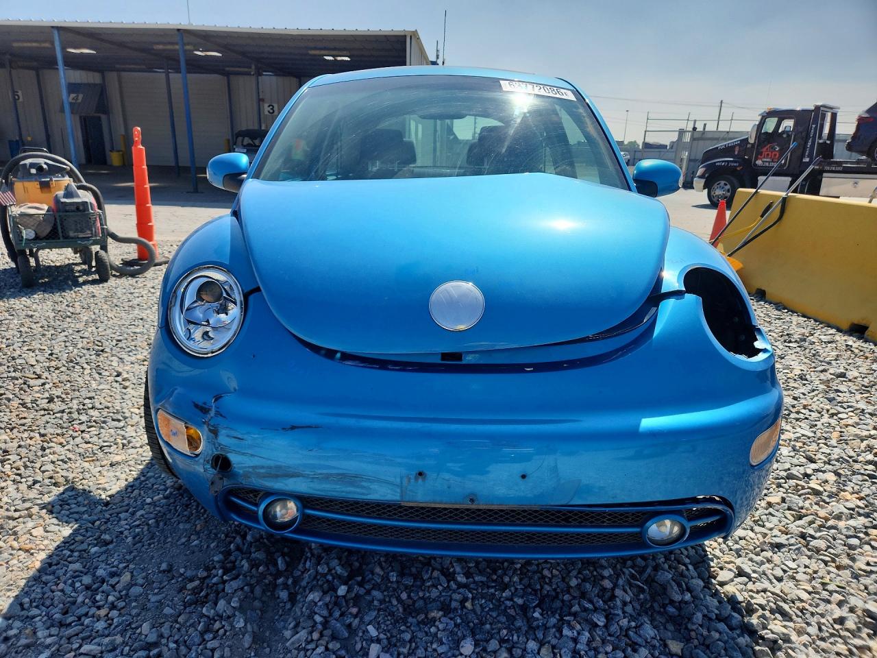 2004 Volkswagen New Beetle Satellite Blue Gls Blue vin: 3VWGK31C94M422271