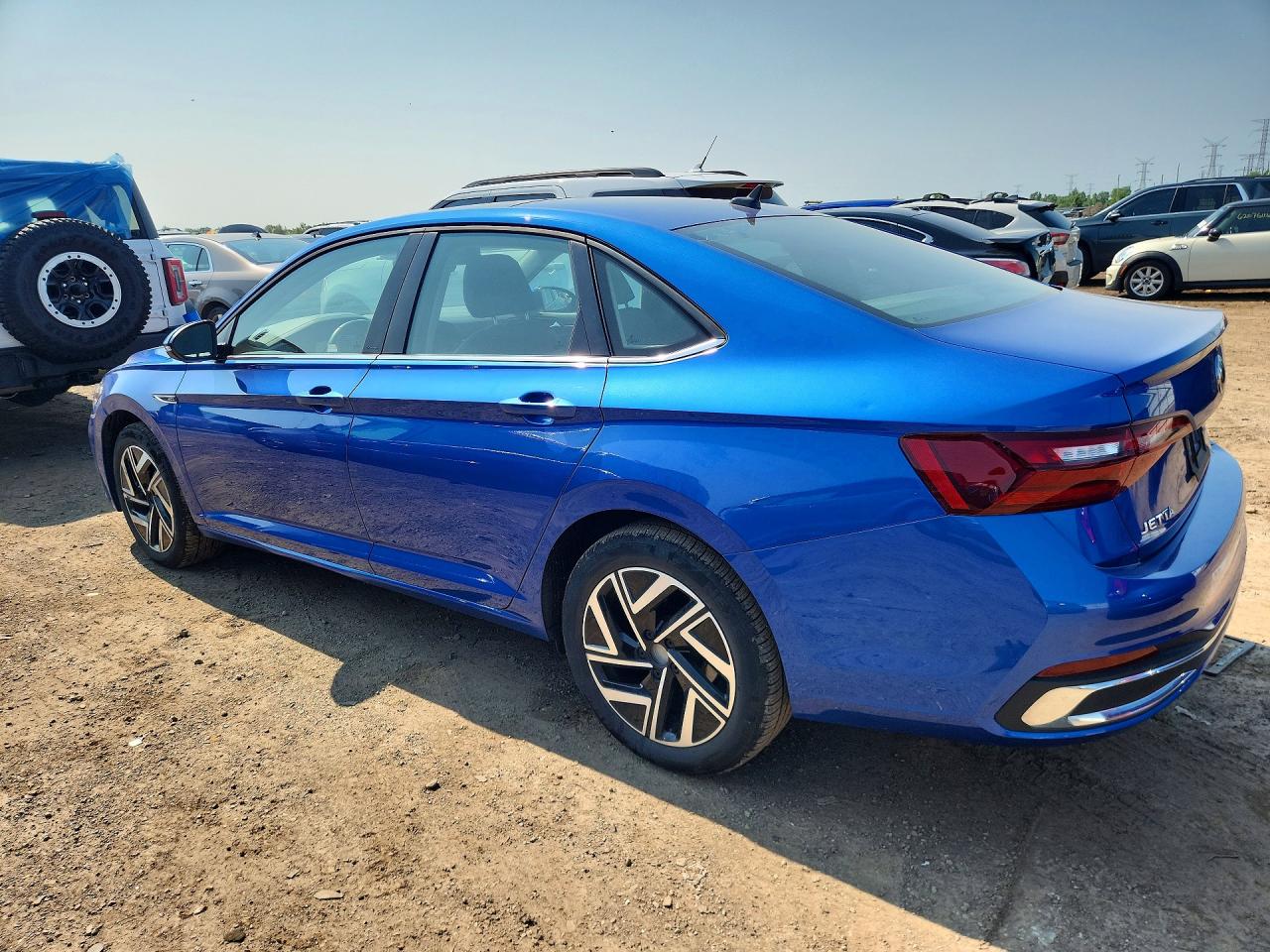 2024 Volkswagen Jetta Sel Blue vin: 3VWGM7BU2RM097687