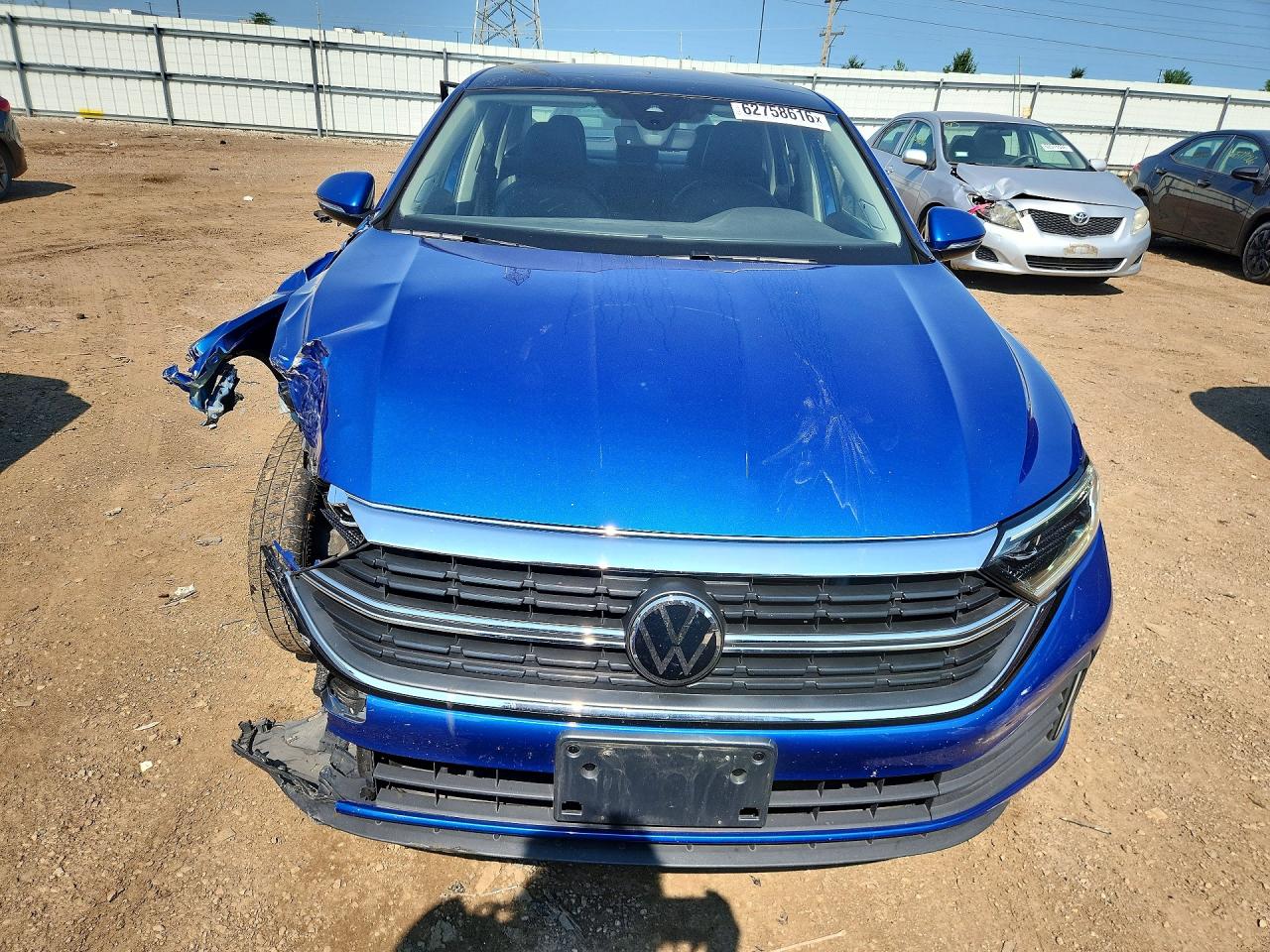 2024 Volkswagen Jetta Sel Blue vin: 3VWGM7BU2RM097687
