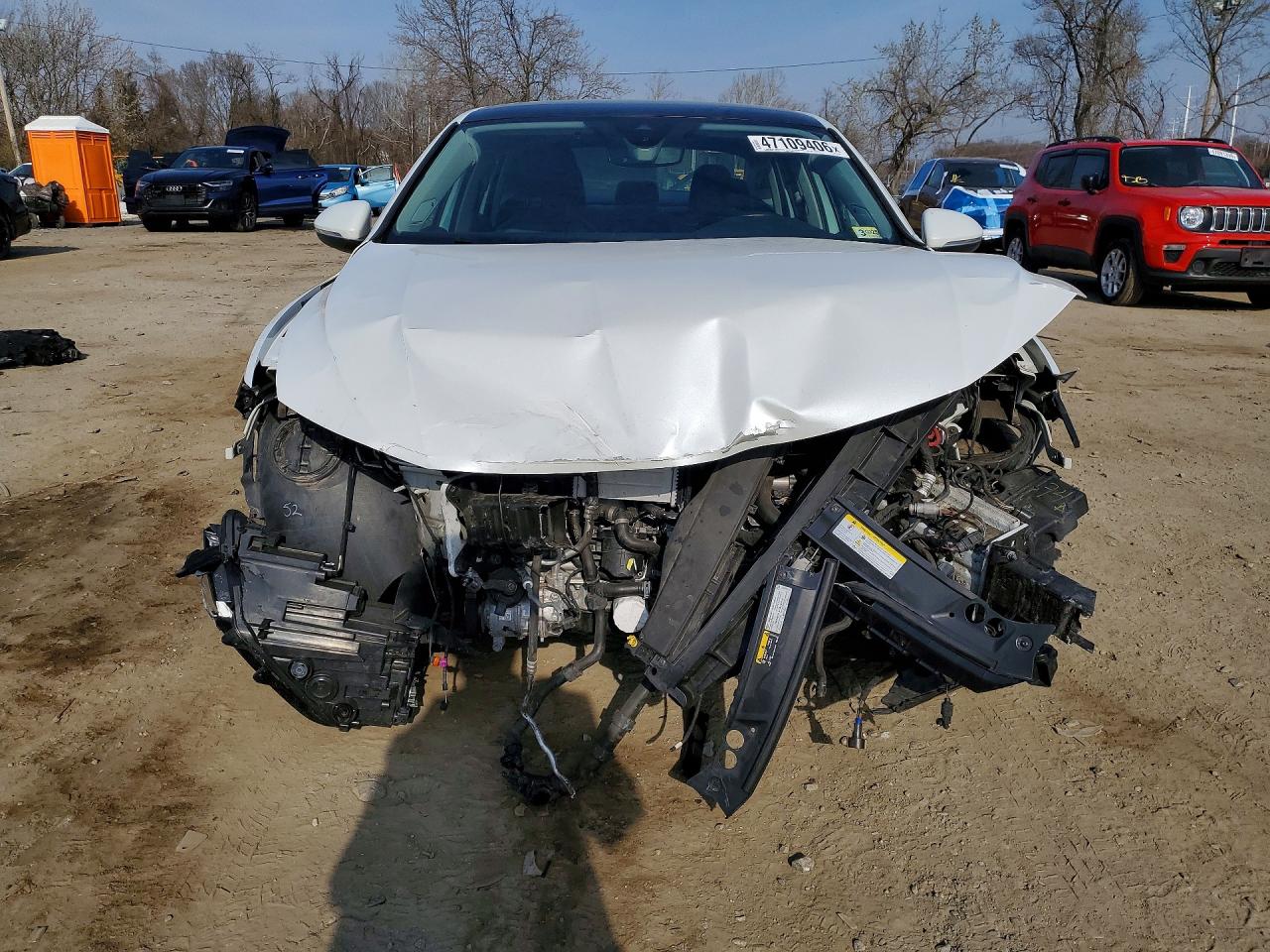 2023 Volkswagen Jetta Sel White vin: 3VWGM7BU6PM017448