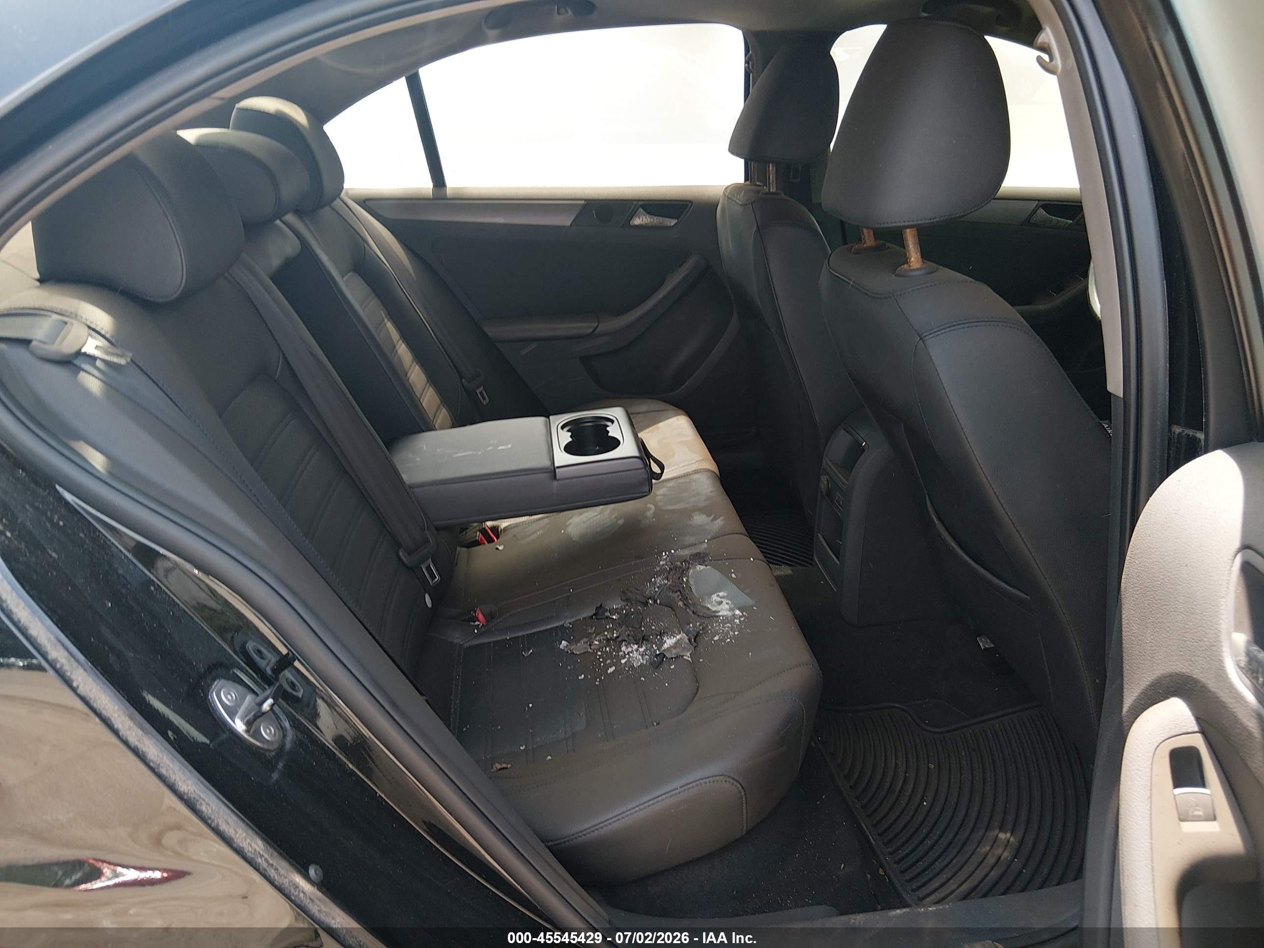 2013 Volkswagen Jetta 2.5l Sel Black vin: 3VWGP7AJ4DM397738