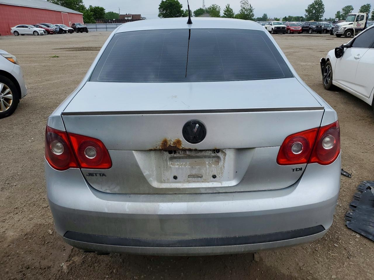 2006 Volkswagen Jetta Tdi Серебряный vin: 3VWGT31K86M848010