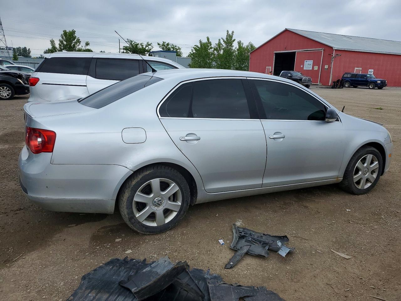 2006 Volkswagen Jetta Tdi Серебряный vin: 3VWGT31K86M848010