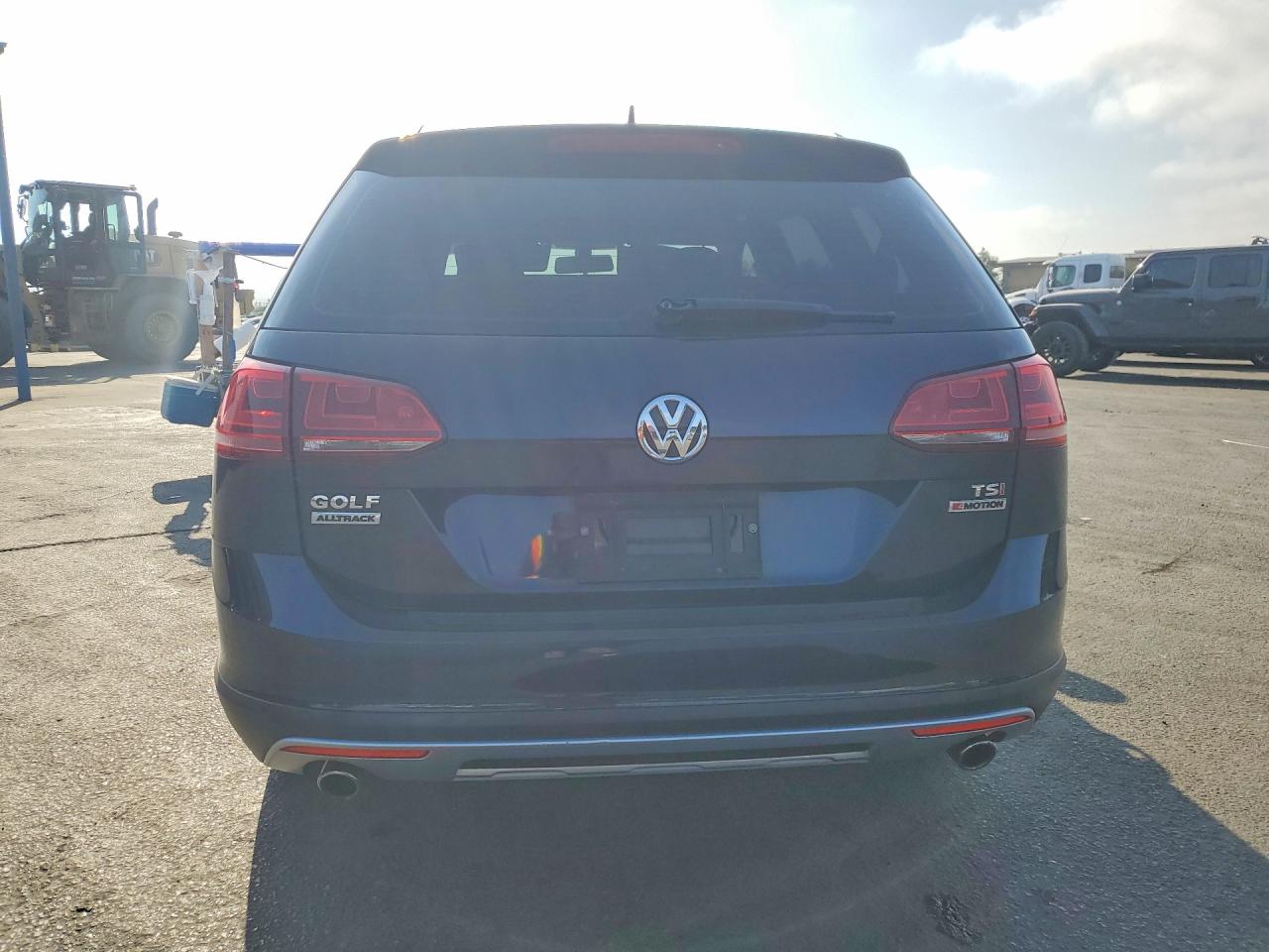 2017 Volkswagen Golf Alltrack S Blue vin: 3VWH17AU0HM521865