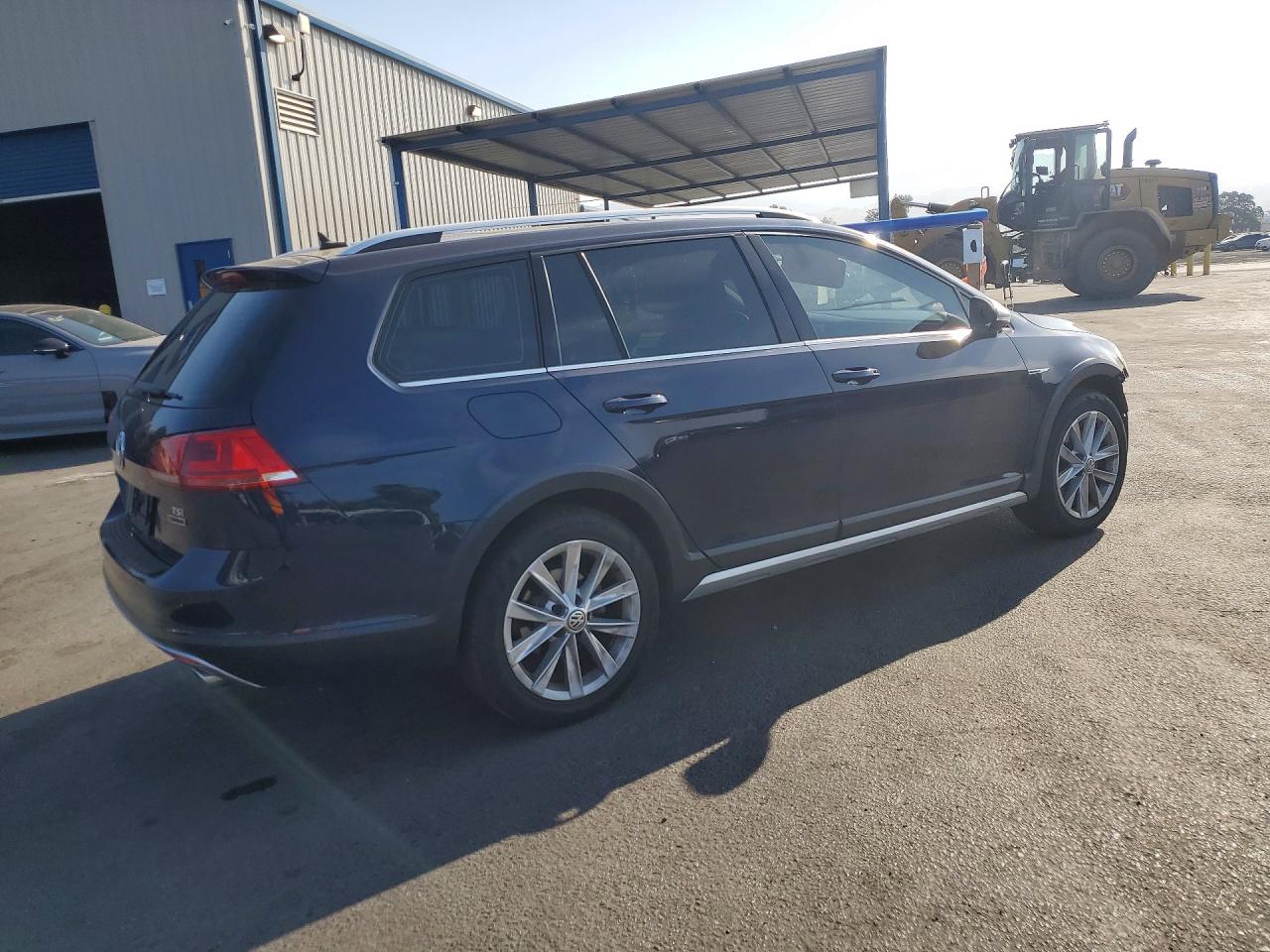 2017 Volkswagen Golf Alltrack S Blue vin: 3VWH17AU0HM521865