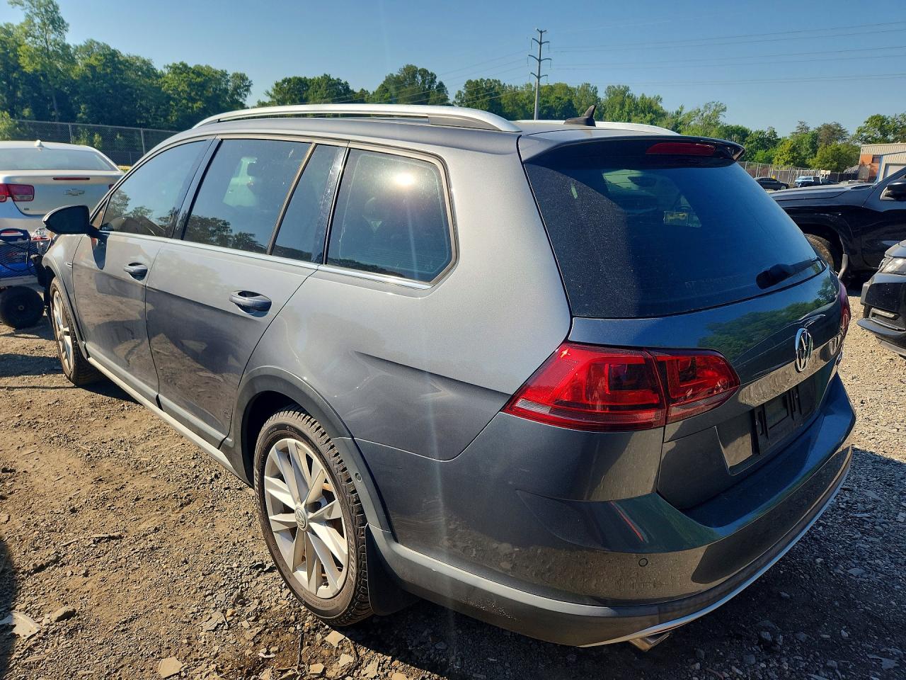 2017 Volkswagen Golf Alltrack S Gray vin: 3VWH17AU4HM525367