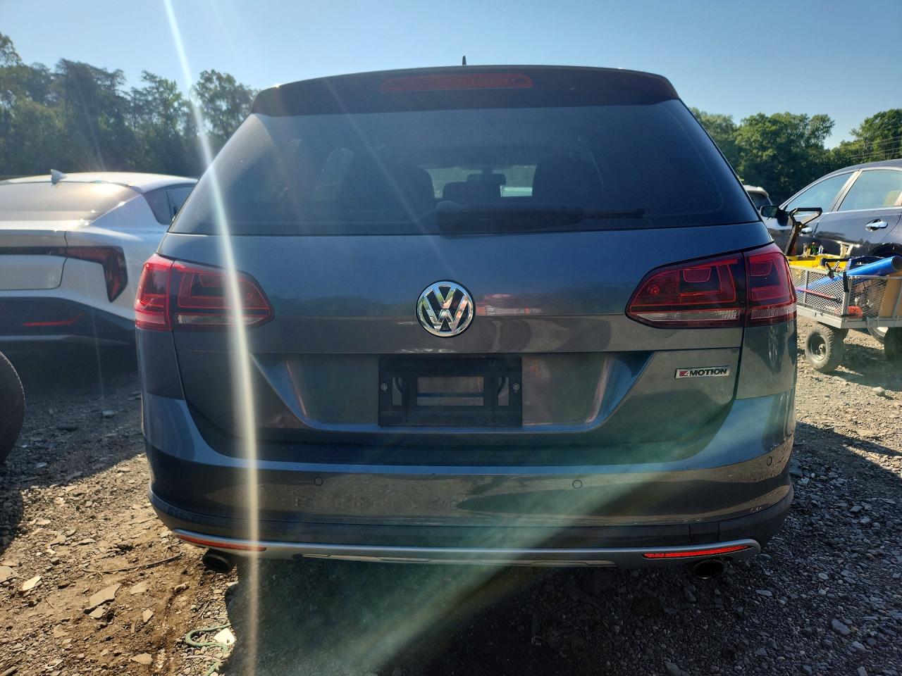 2017 Volkswagen Golf Alltrack S Gray vin: 3VWH17AU4HM525367