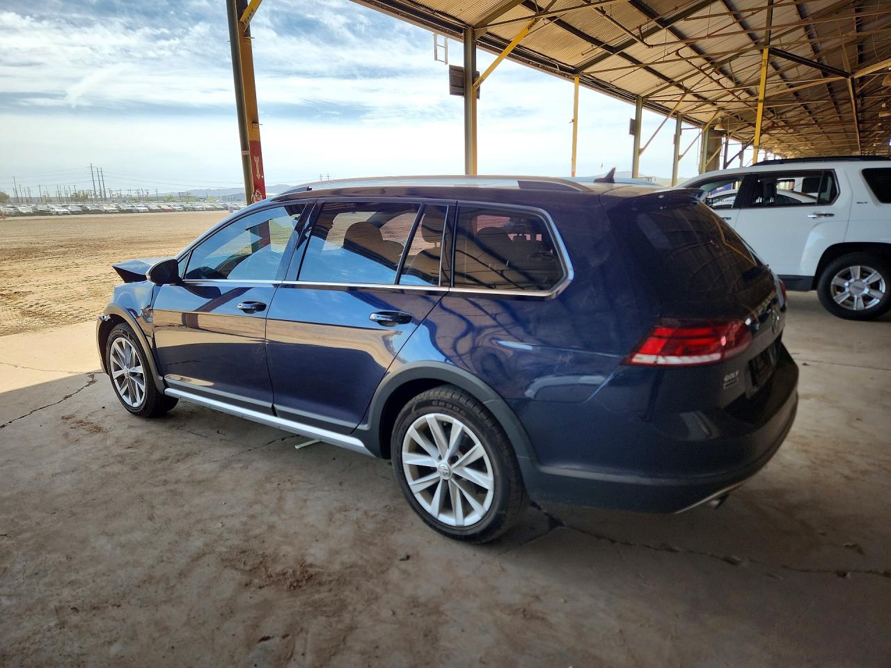 2019 Volkswagen Golf Alltrack S Blue vin: 3VWH17AU4KM515641