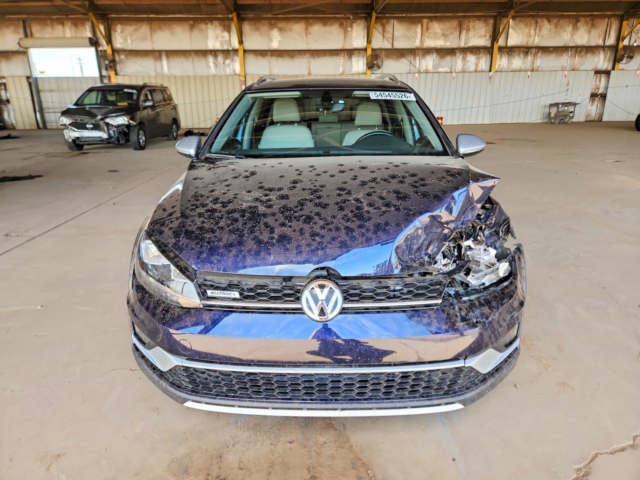 2019 Volkswagen Golf Alltrack S Blue vin: 3VWH17AU4KM515641