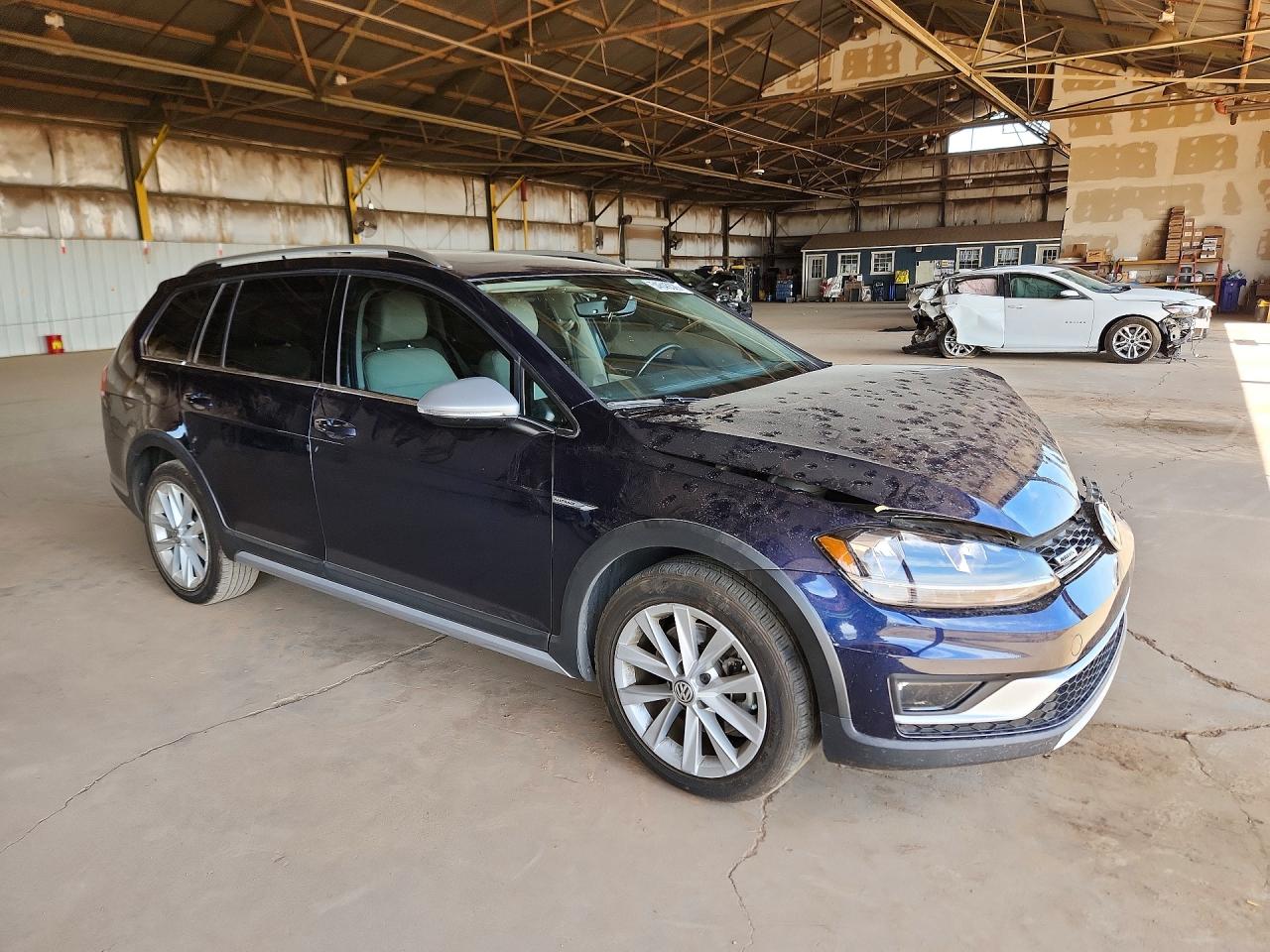 2019 Volkswagen Golf Alltrack S Blue vin: 3VWH17AU4KM515641